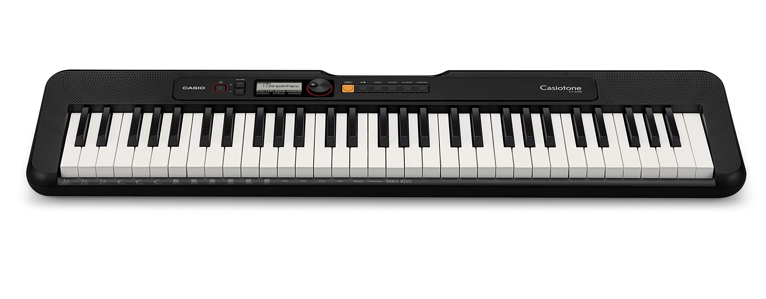 Casio Ct S200Bk 61 Key Premium Keyboard Pack With Stand, Headphones & Power Supply, Black (Cas Cts200Bk Ppk)