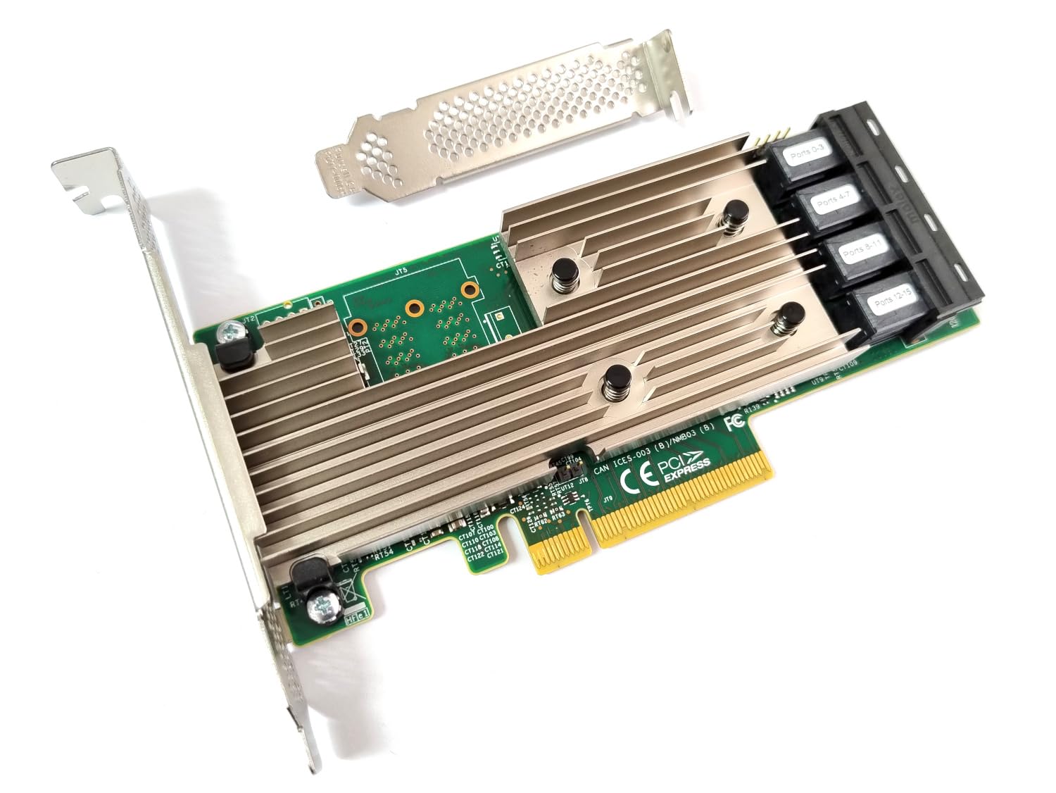 Lsi Logic 179356 Controller Card 05 25703 00 9305 16I 16 Port Sas 12Gb/S Pci Express 3.0 Host Bus Adapter Single Pack