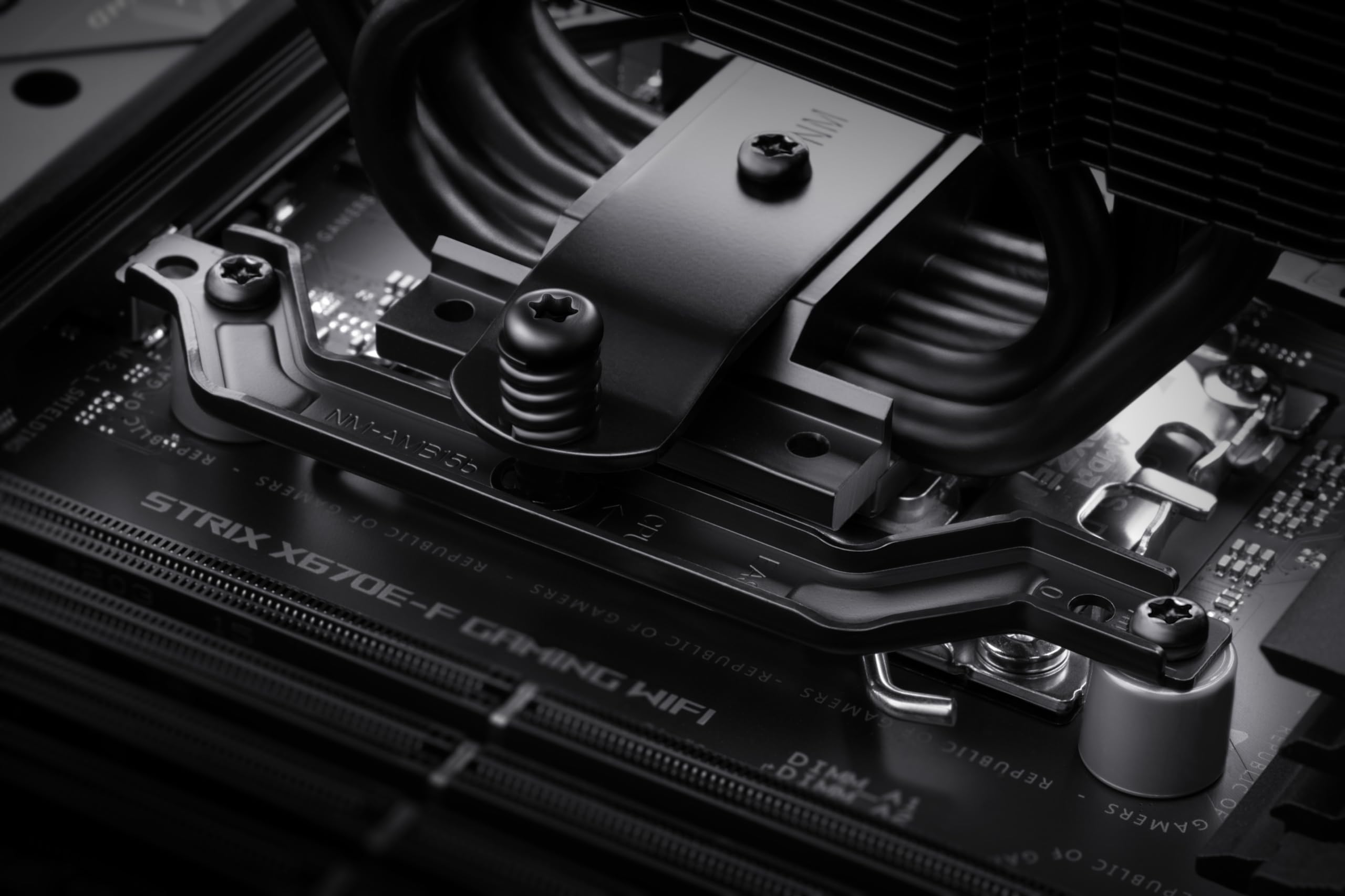 Noctua Nm-M1-Mp78 Chromax.Black, Cpu Cooler Mounting-Kit For Amd Am5/Am4 And Intel Lga1851/Lga1700/Lga1200 (Black)