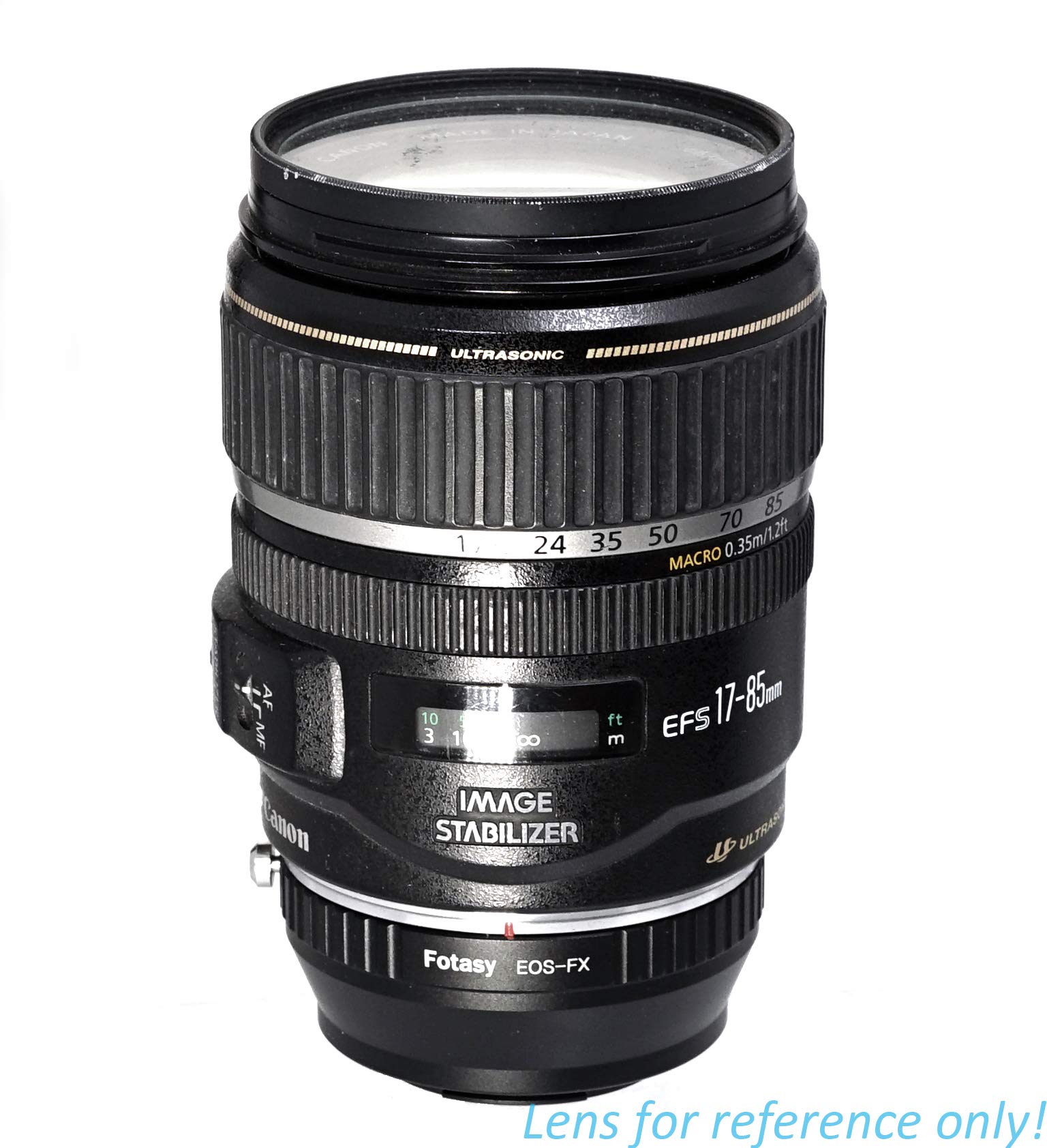 Fotasy Manual Cannon Ef Ef-S Lens To Fuji X Adapter, Eos Ef To X Mount Adapter, Compatible With Fujifilm X-Pro1 X-Pro2 X-Pro3 X-