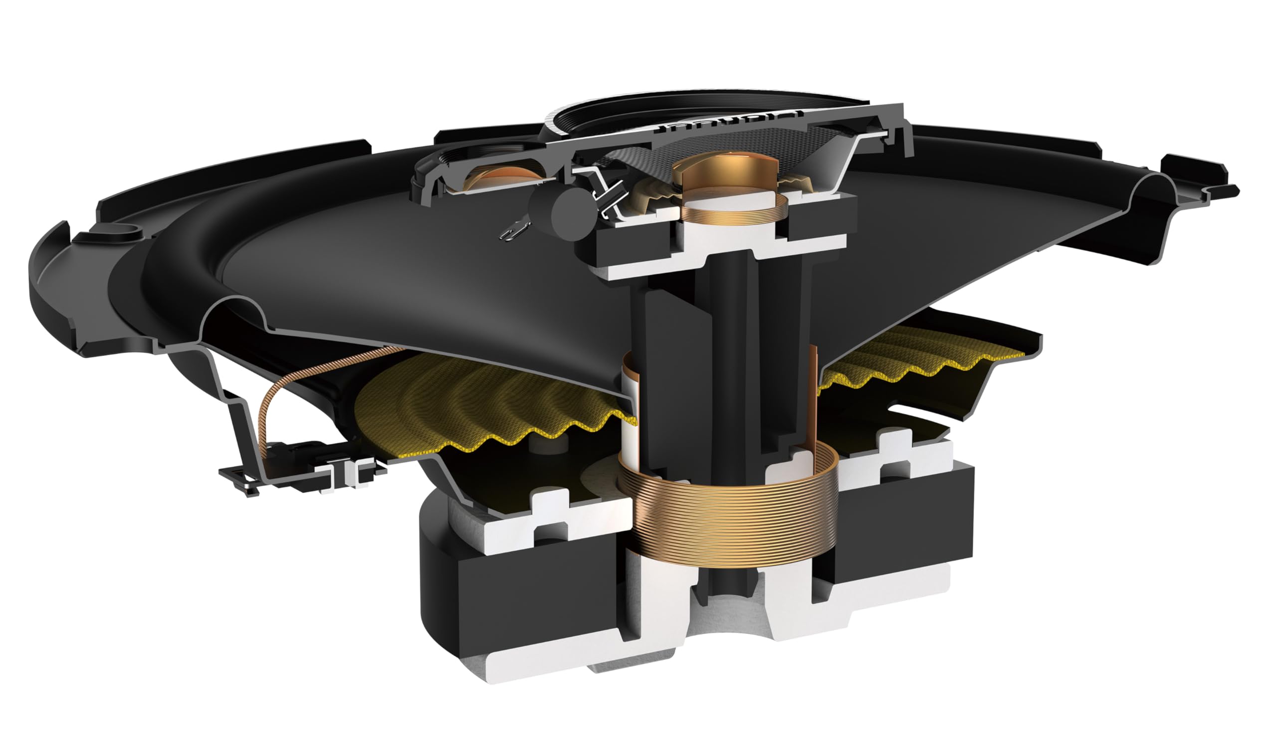 Pioneer A Series Standard Ts A1671F, 3 Way Coaxial Car Audio Speakers, Full Range, Clear Sound Quality, Easy Installation And En