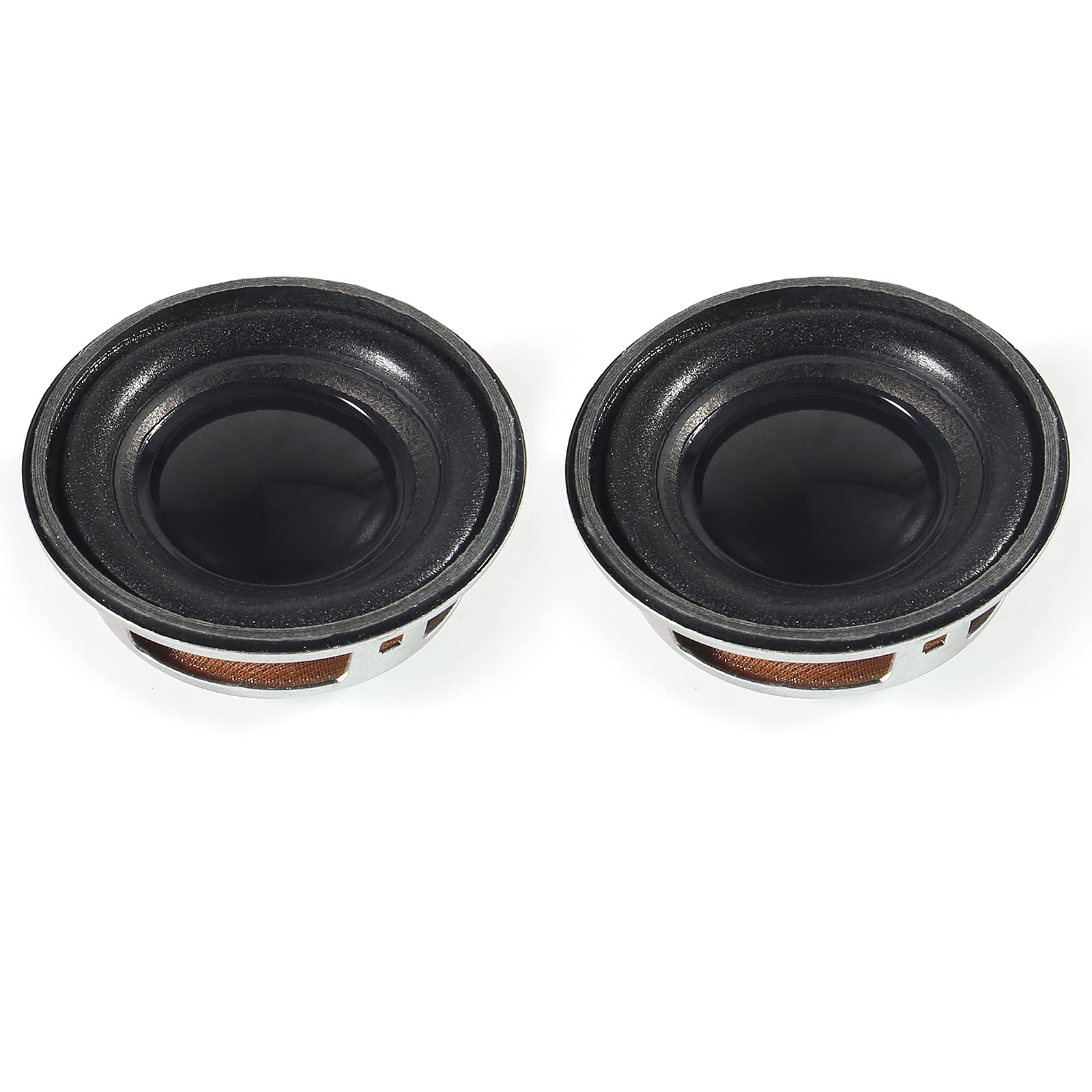 Almocn 2Pcs 1.5' 4Ohm 3W Diy Small Full Range Audio Speaker Stereo Woofer Loudspeaker For Arduino And Diy Speaker