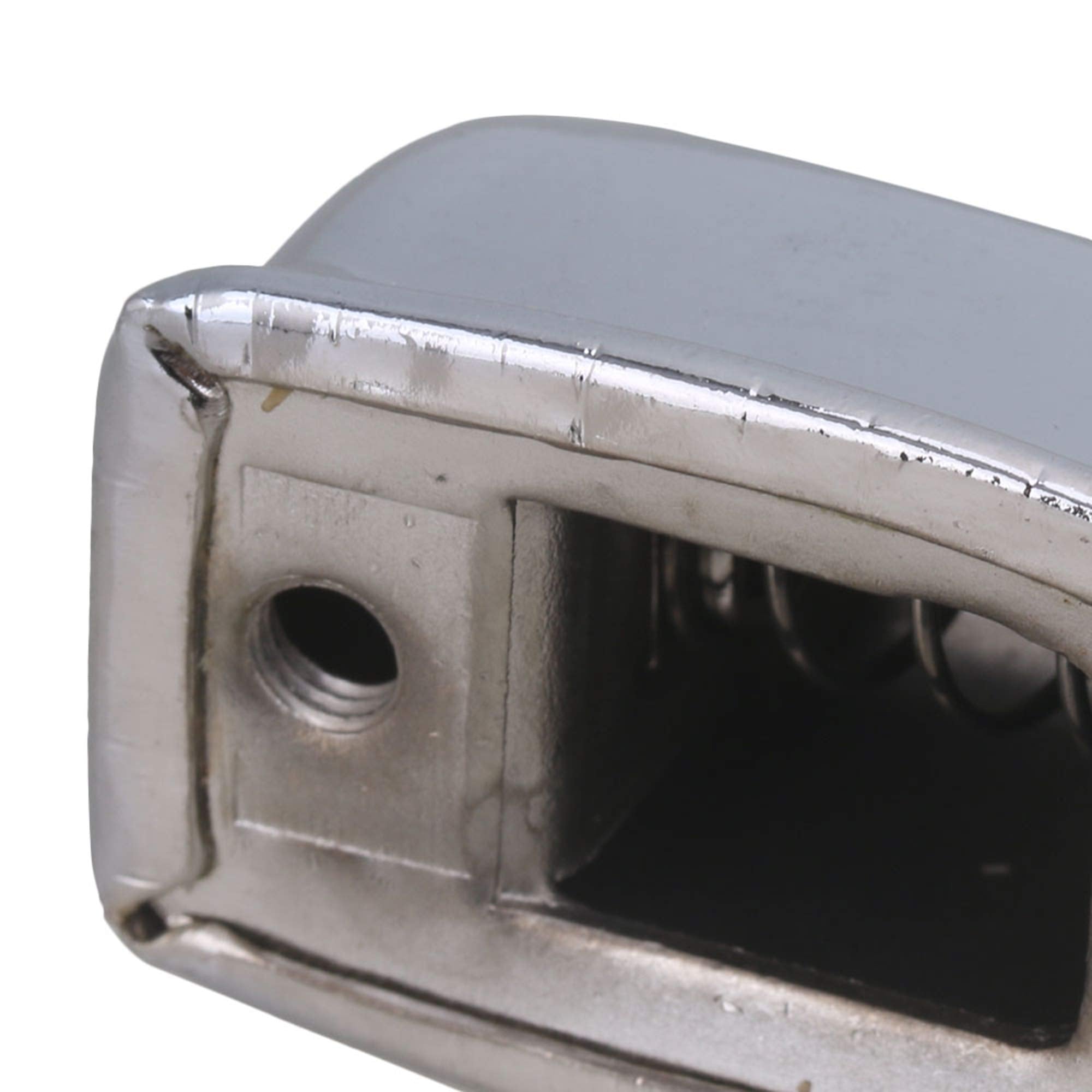 Yibuy 5.2X2.5X2Cm Triangle Alloy Silver Single End Tom Snare Drum Lugs For Tom Drum Percussion Accessory Replacement