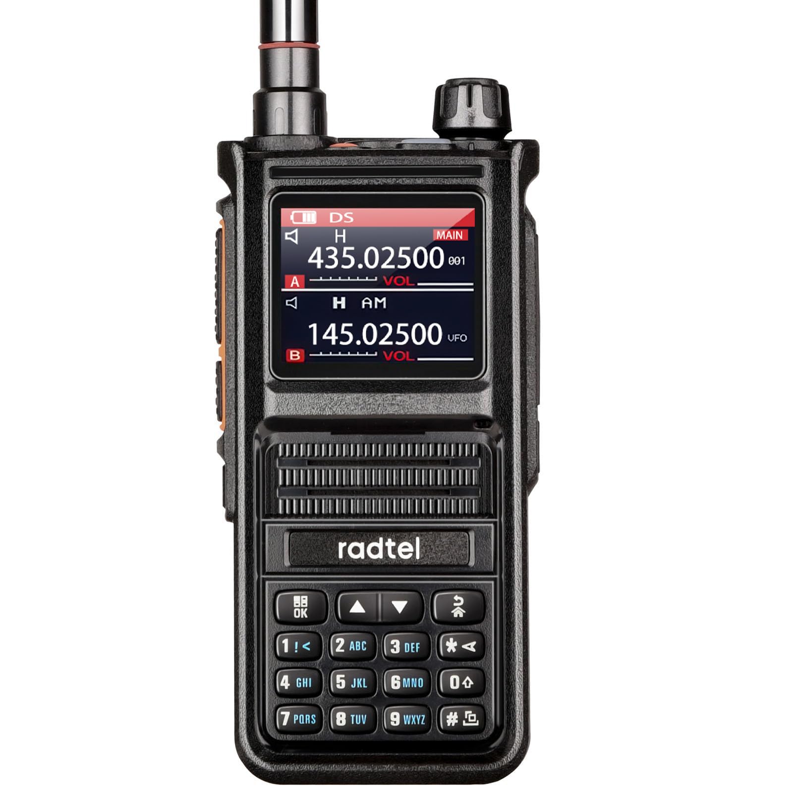Radtel Rt 470X Tri Band Ham Radio Walkie Talkies 256Ch Aviation Air Band Two Way Radio Noaa Police Scanner Marine Uhf Vhf Long R