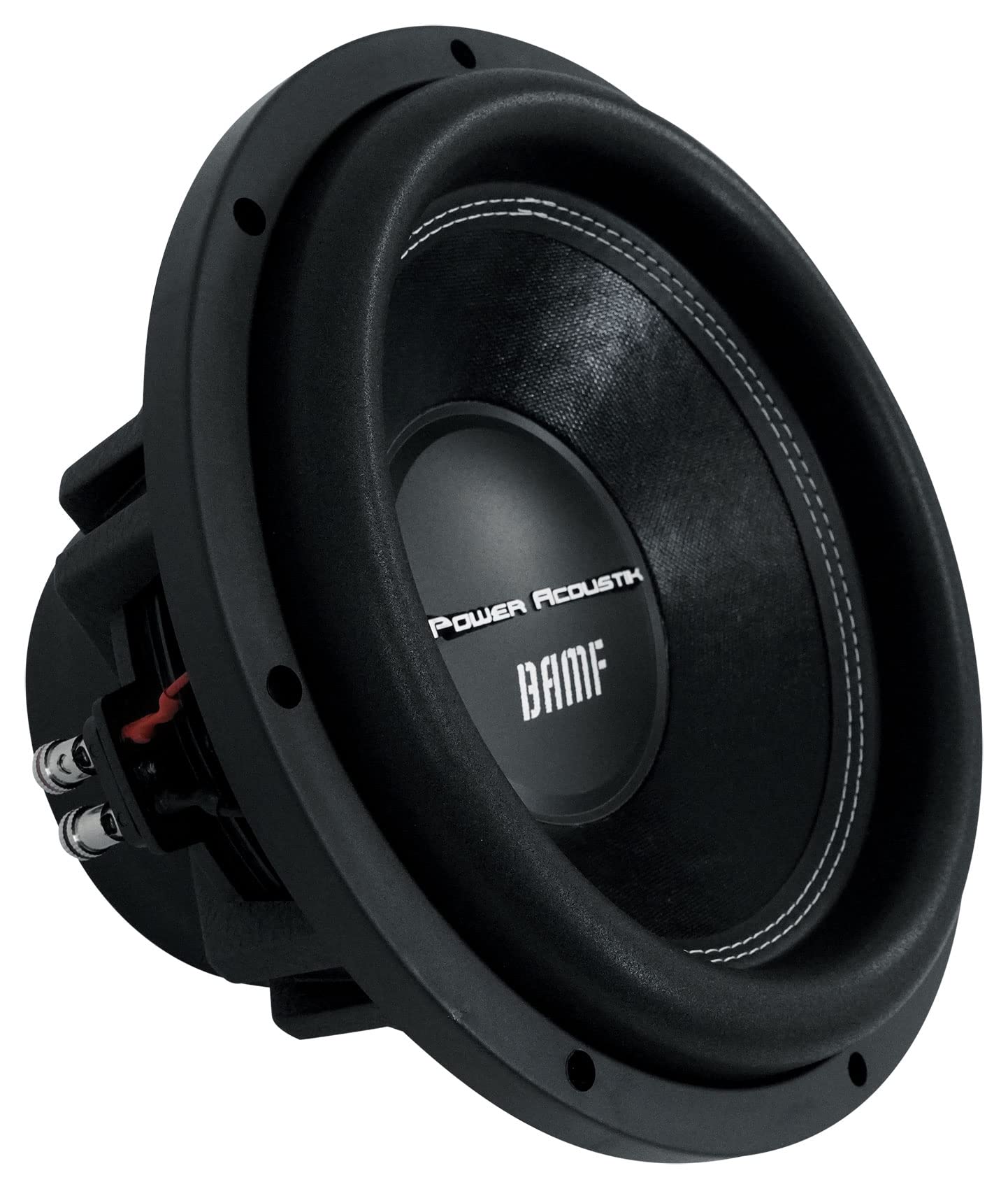 Power Acoustik Bamf 122 Bumper 122 Subwoofer 3500 Watts 12 Inches Dual Suspension,Black