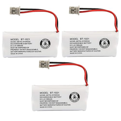 New Genuine Oem Uniden Bt 1021 Bbtg0798001 Cordless Handset Rechargeable Battery (3 Pack)