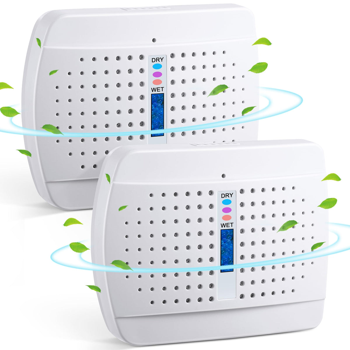 Dreyoo Rechargeable Small Dehumidifier, Portable Mini Dehumidifiers For Bedroom, Bathroom, High Efficiency Moisture Absorber For