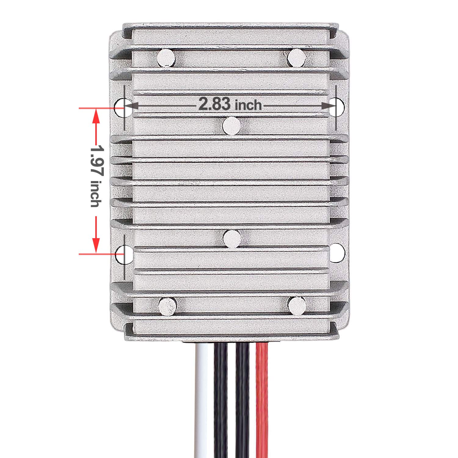 Valefod Dc To Dc High Efficiency Voltage Converter 36V / 48V To 12V 30A 360W Buck Converter Diy Power Supply Step Down Transform