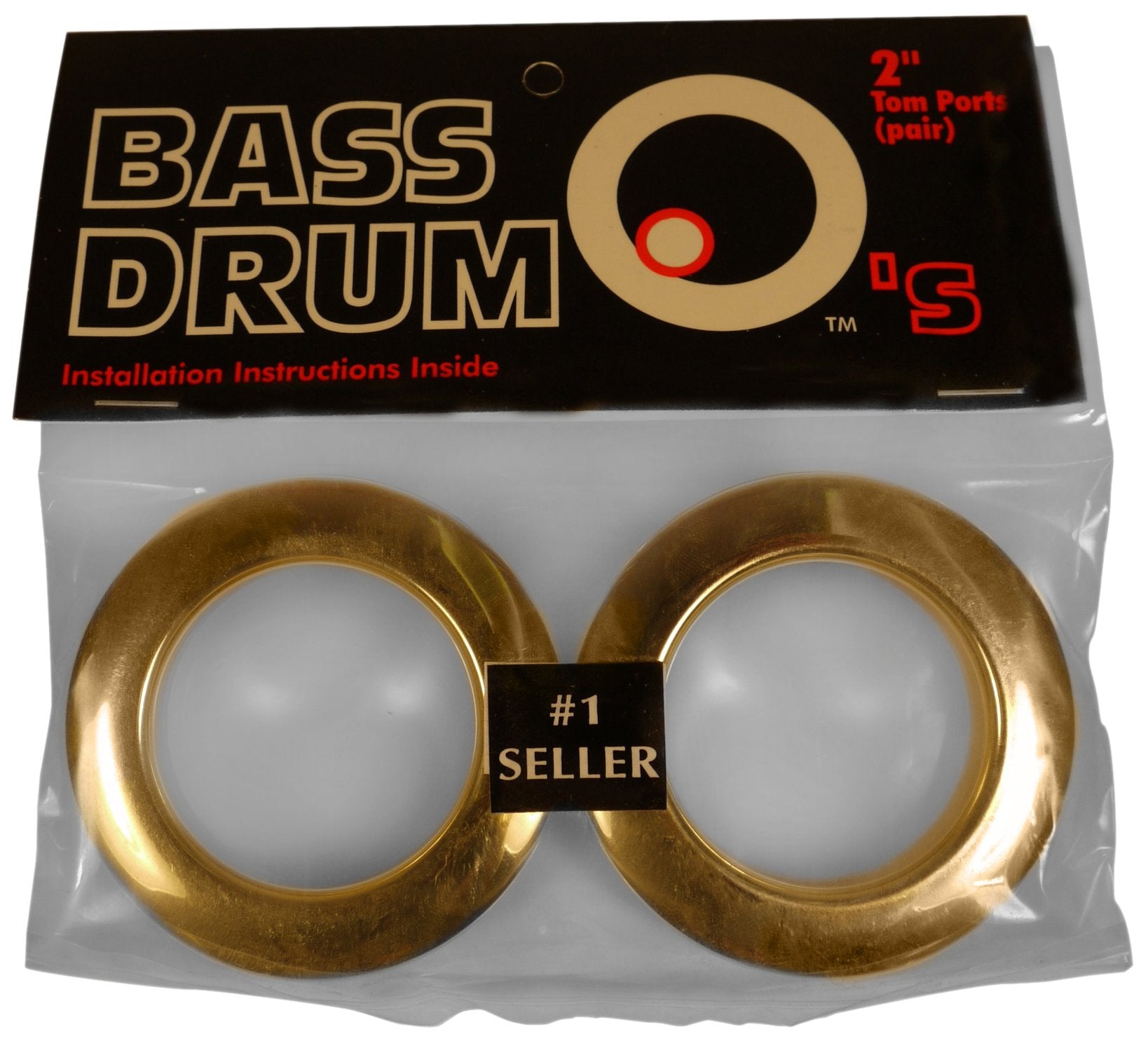 Ahead Aobr2 2 Inch O Bass Drum Brass