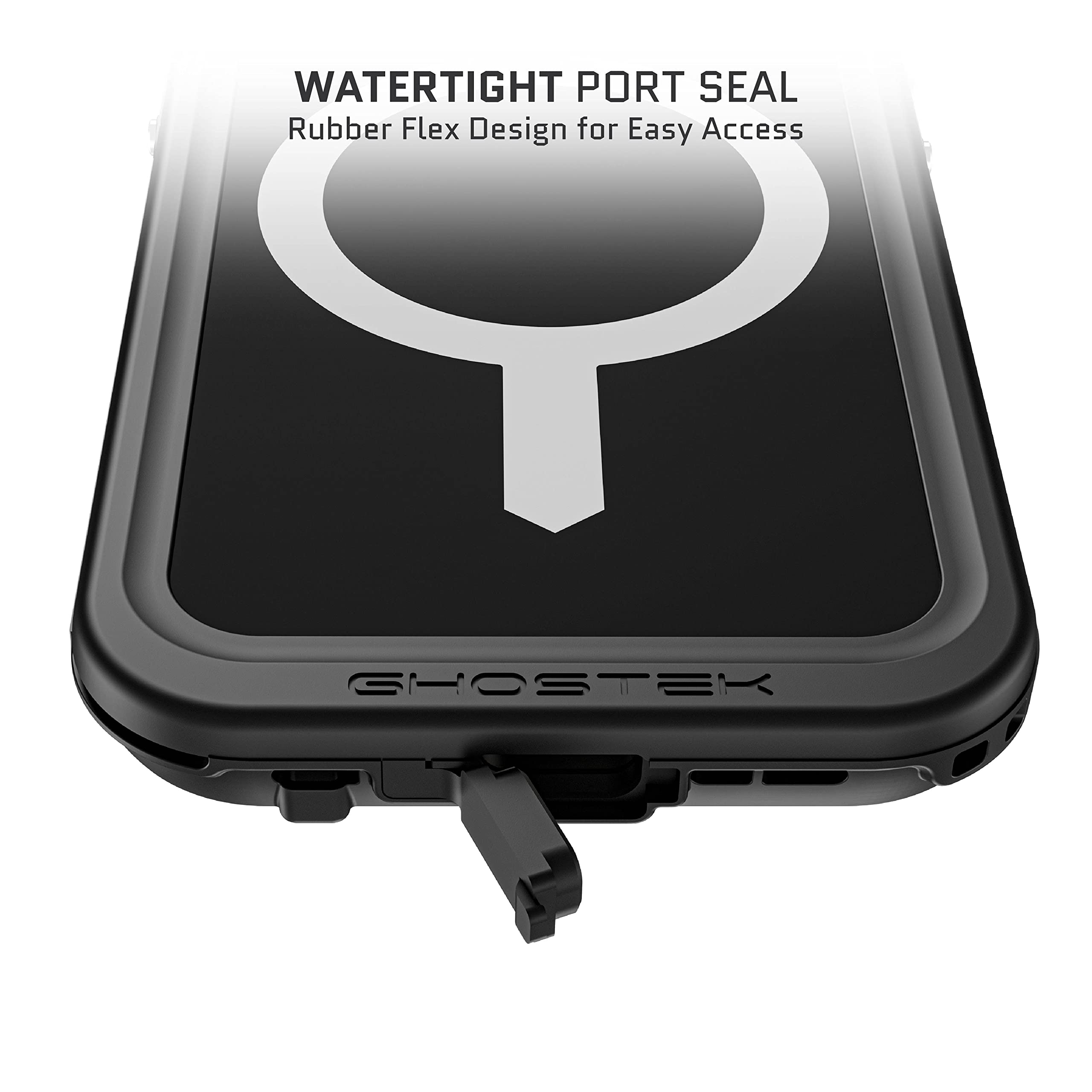 Ghostek Nautical Slim Iphone 14 Pro Full Body Case With Camera Protection And Screen Protector Heavy Duty Waterproof Magsafe Mag