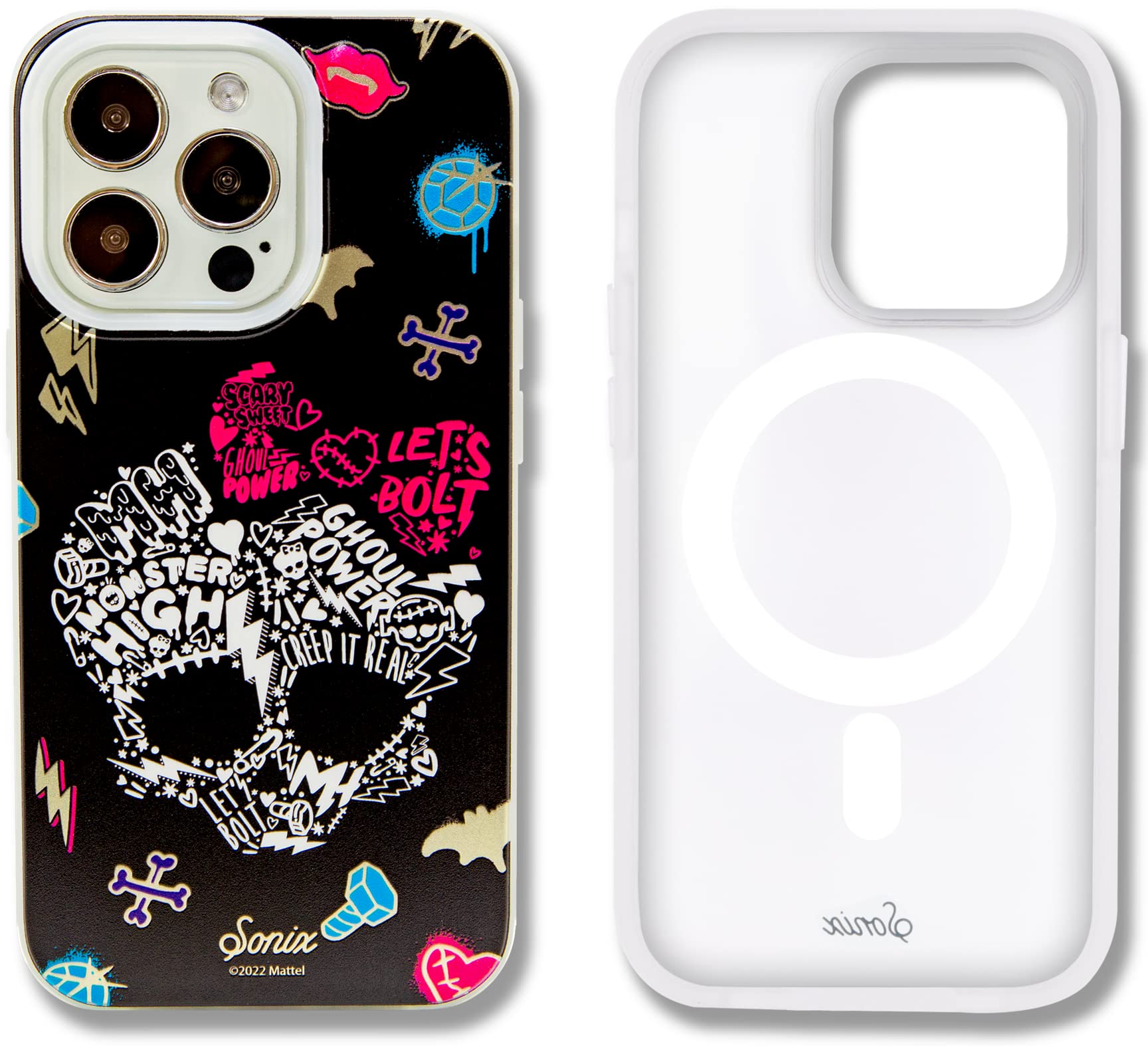 Sonix Case for iPhone 13 Pro | Compatible with MagSafe | 10ft Drop Tested | Monster Hi Lets Bolt