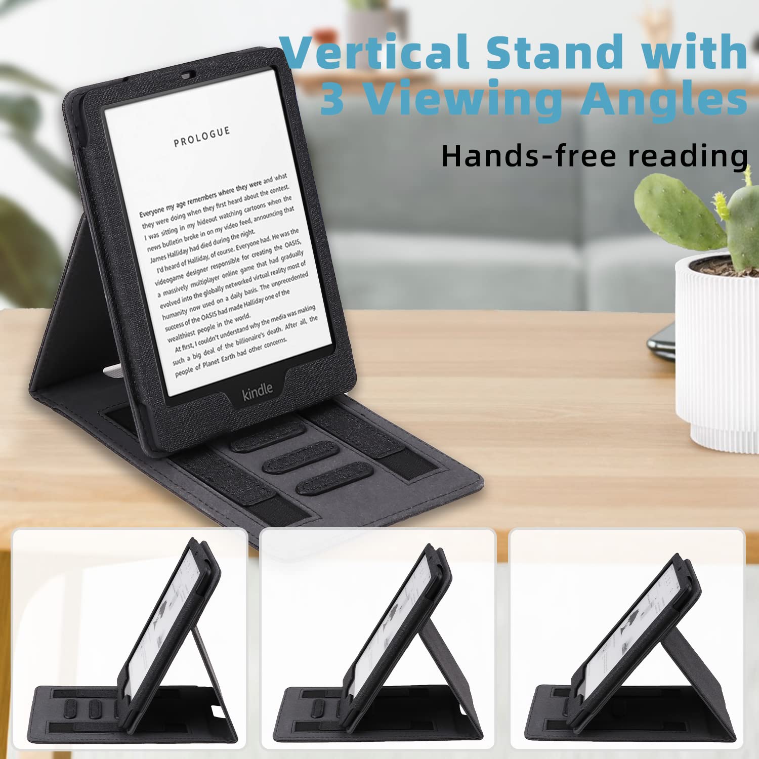 Walnew Flip Case For 6.8    Kindle Paperwhite 11Th Generation 2021 And Kindle Paperwhite Signature Edition   Two Hand Straps And