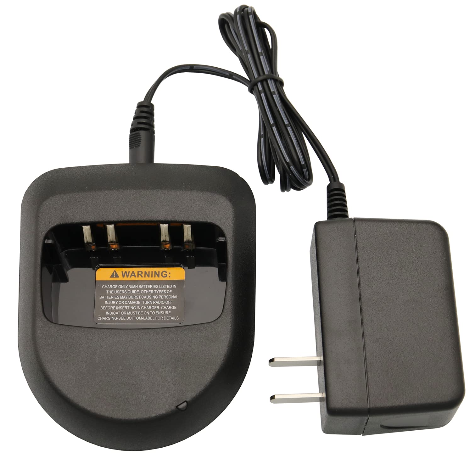 Ni Mh Ni Cd Li Ion Battery Charging Dock Desktop Charger Compatible With Motorola A6 A8 Magone Bpr40 Bc130 Two Way Radio Pmln482