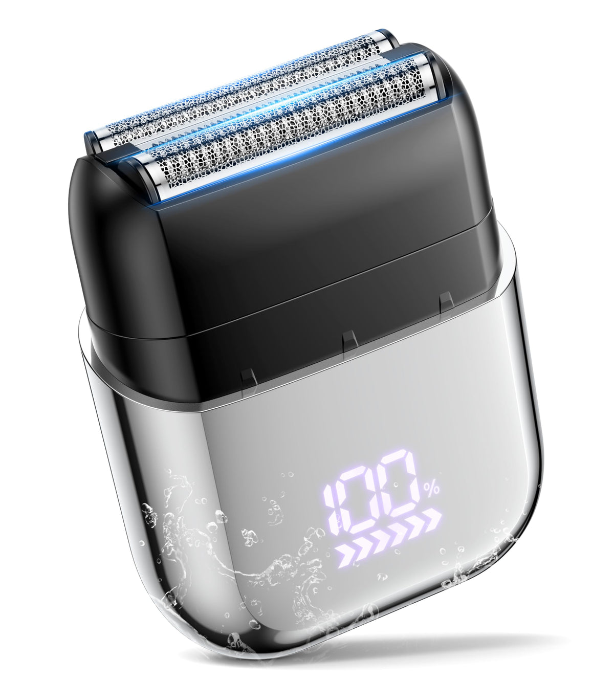 Mine Electric Razor Electric Razor for Men, Foil Shaver, Mini Cordless Razor, IPX7 ...