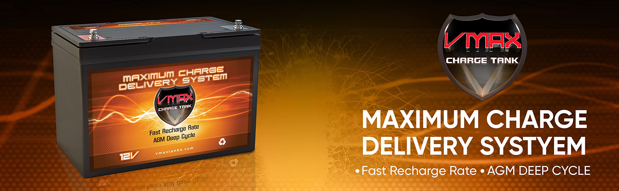 Vmax Mr127 100 12V 100Ah Agm Deep Cycle Marine Battery Compatible With Minn Kota Endura Max 55 Hand Control 12V 55Lb Trolling Mo