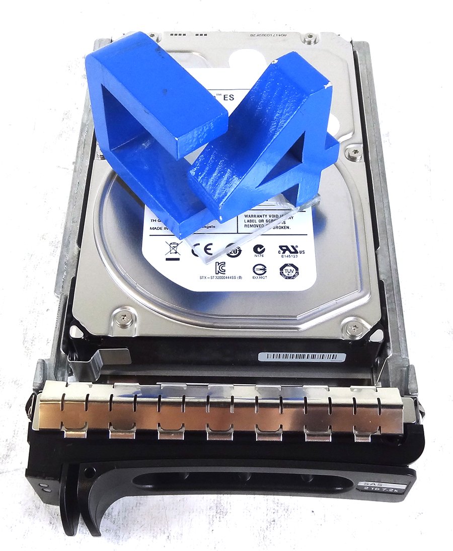 Dell R755K Original Dell 2TB 7.2K SAS 3.5 drives w/tray