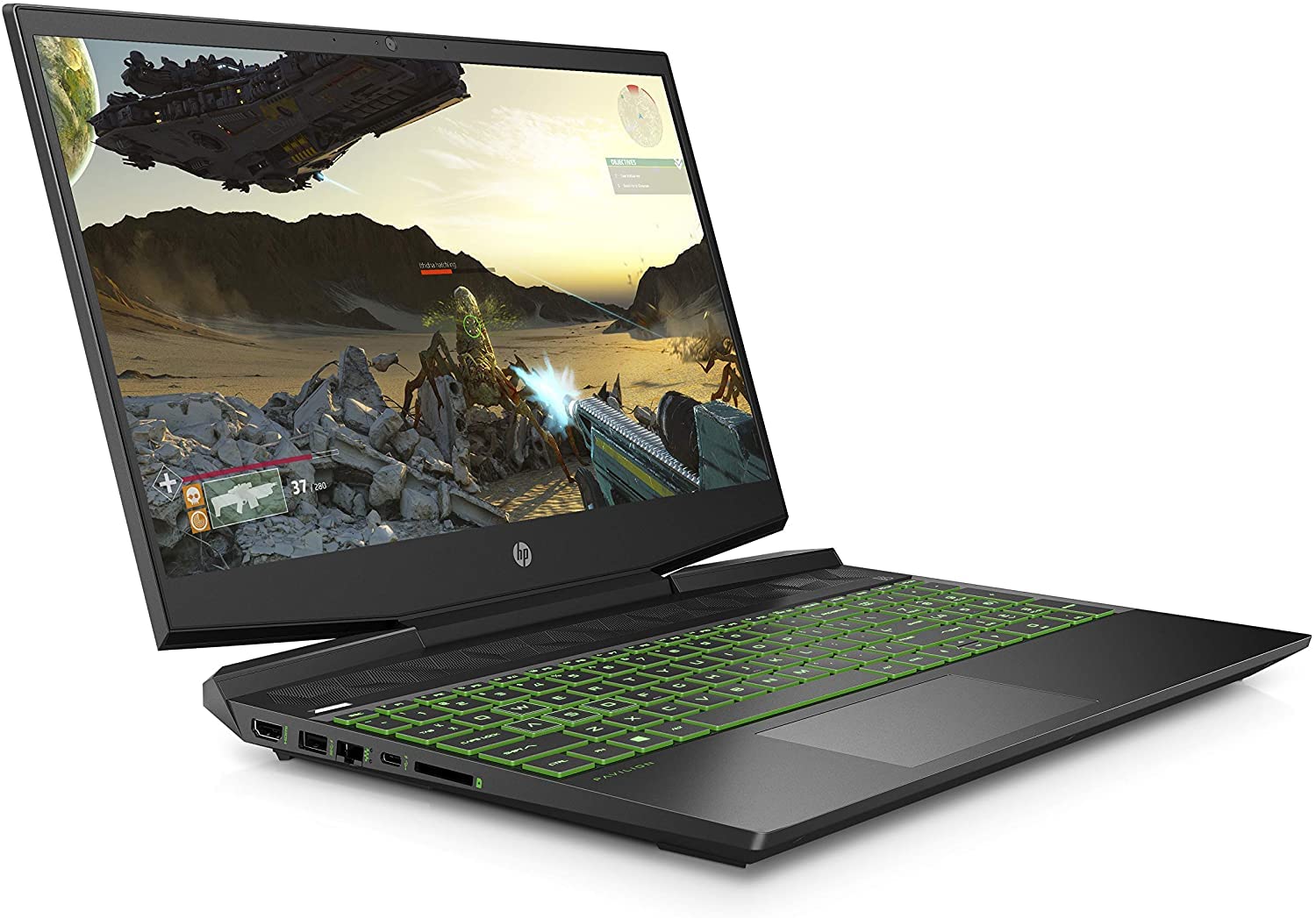 Hp Pavilion Gaming 15.6-Inch Micro-Edge Laptop, Intel Core I5-9300H Processor, Nvidia Geforce Gtx 1050 (3 Gb), 8 Gb Sdram, 256 G