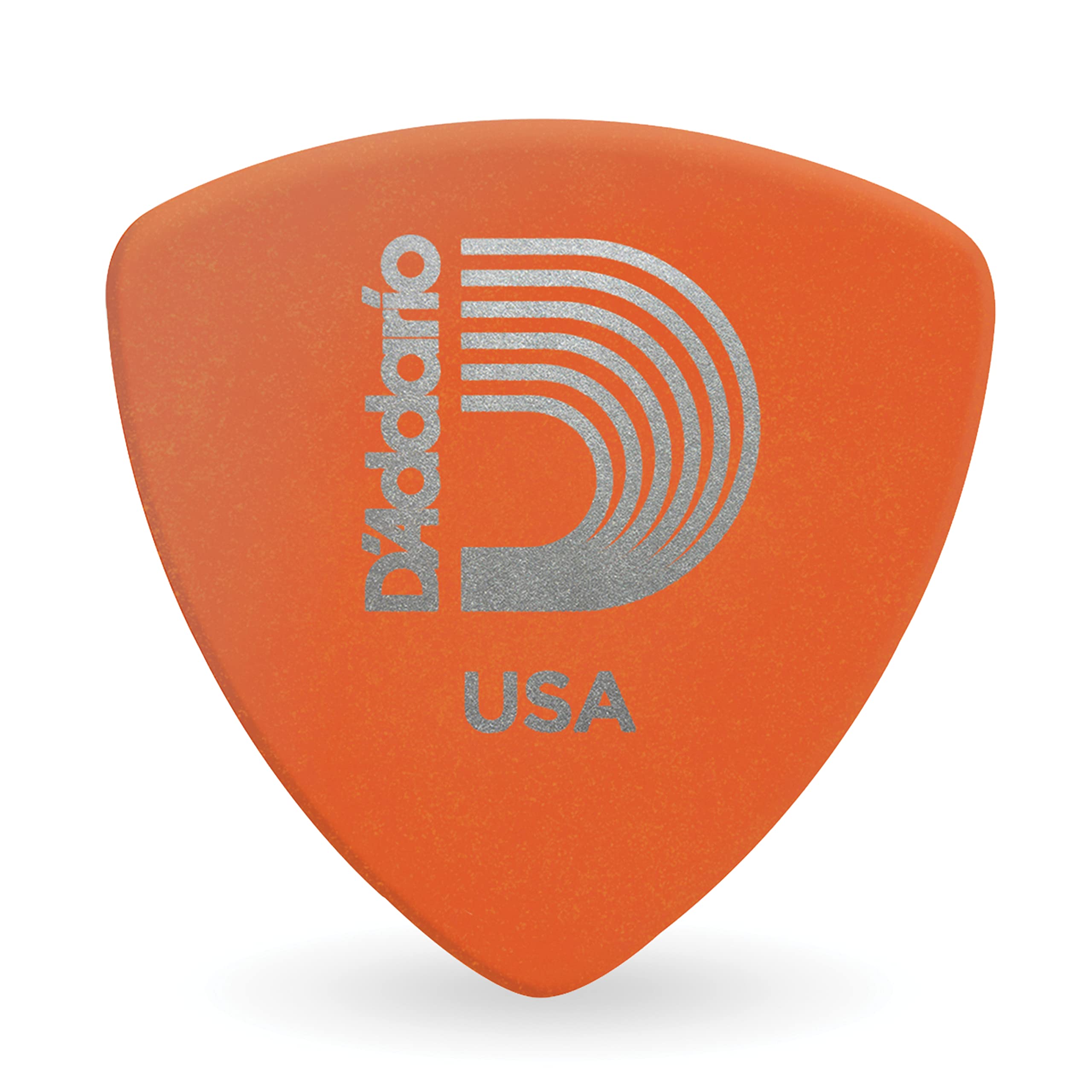 Planet Waves 2Dor2 Wide Shape Light Duralin Orange Guitar Pick  Pack Of 10