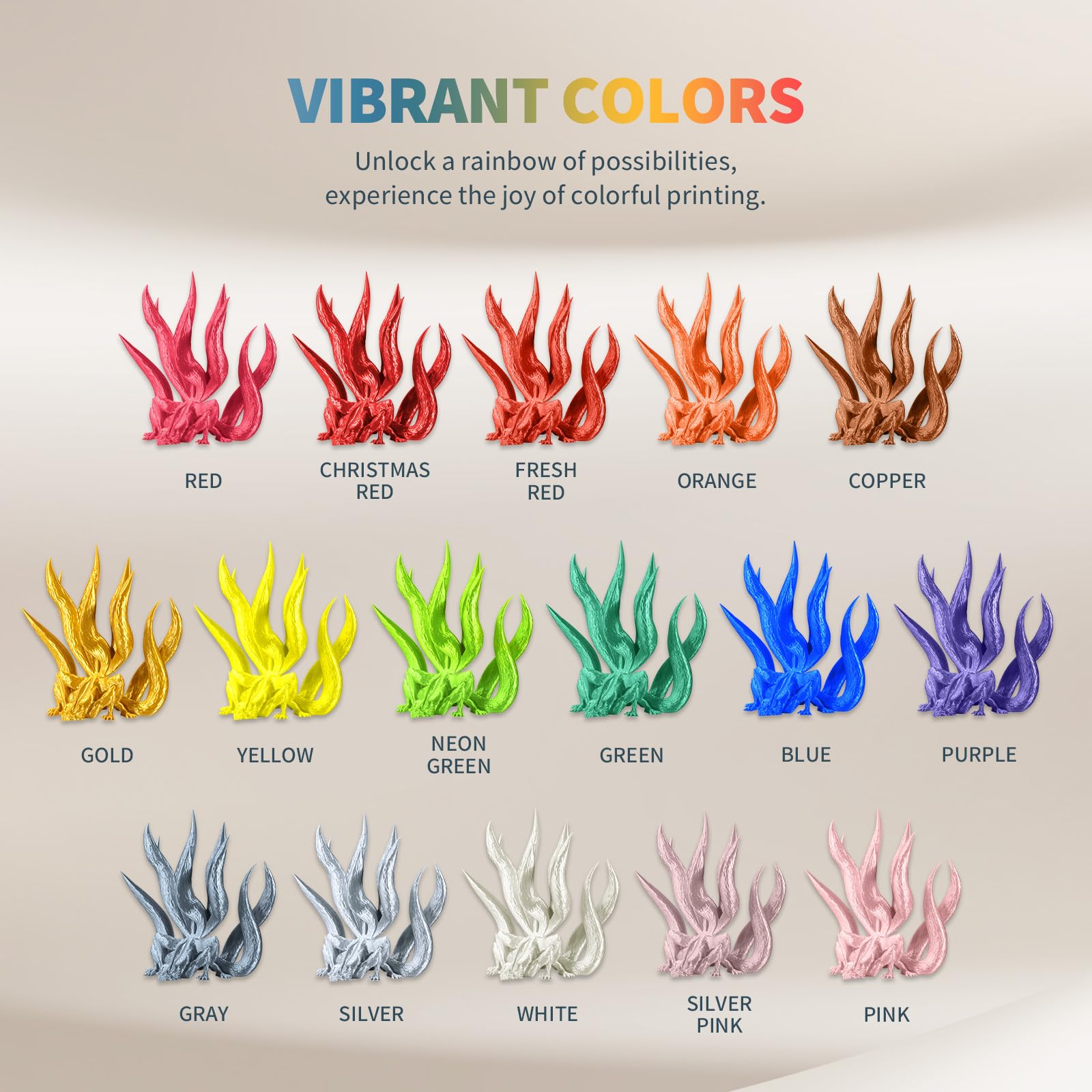 Overture Silk Filament Pla 1.75Mm Clog Free Shiny 3D Printer Consumables, 1Kg Spool (2.2Lbs), Dimensional Accuracy +/  0.02 Mm,