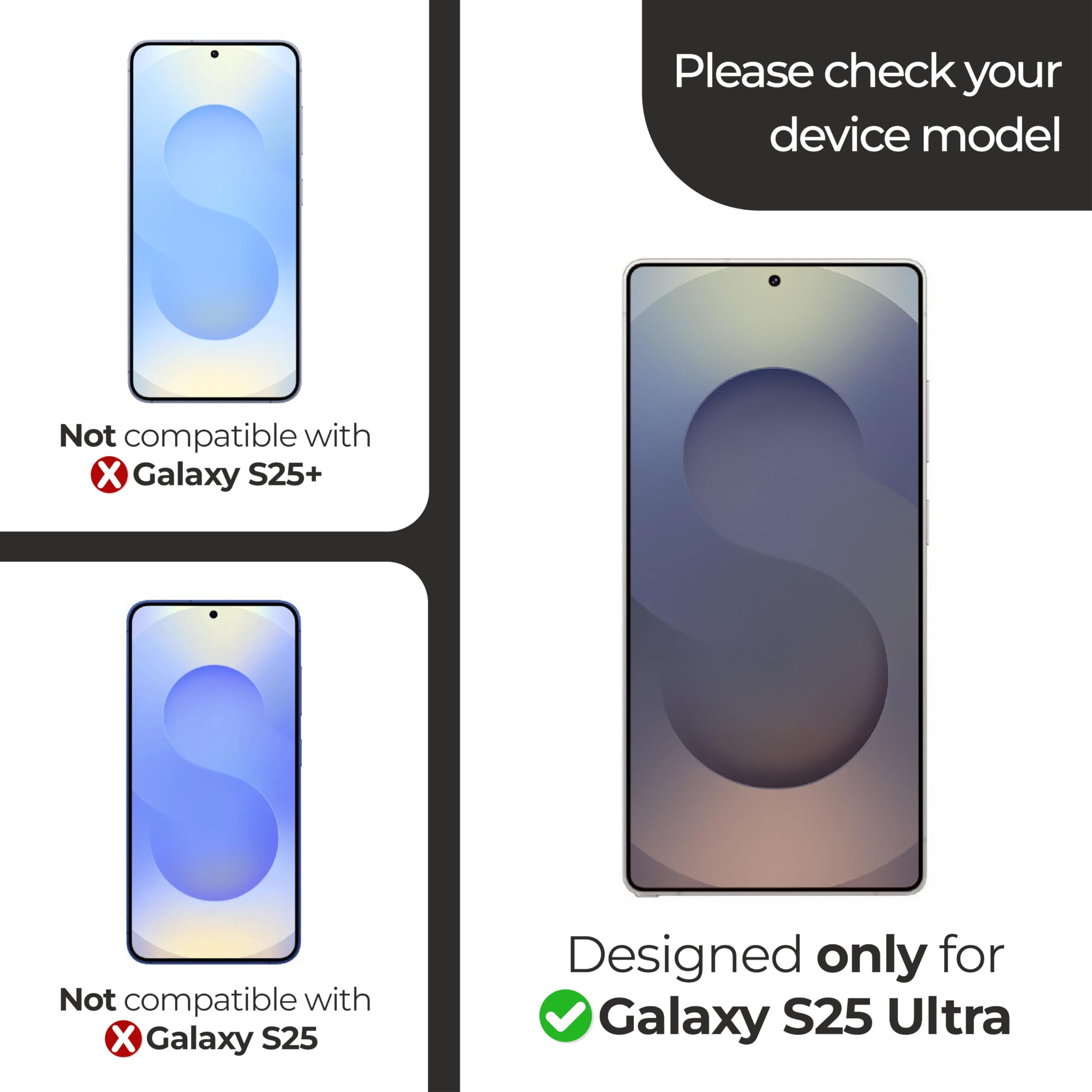 Armorsuit 2 Pack Screen Protector For Samsung Galaxy S25 Ultra (6.9) Max Coverage Militaryshield Hd Clear Film - Made In Usa