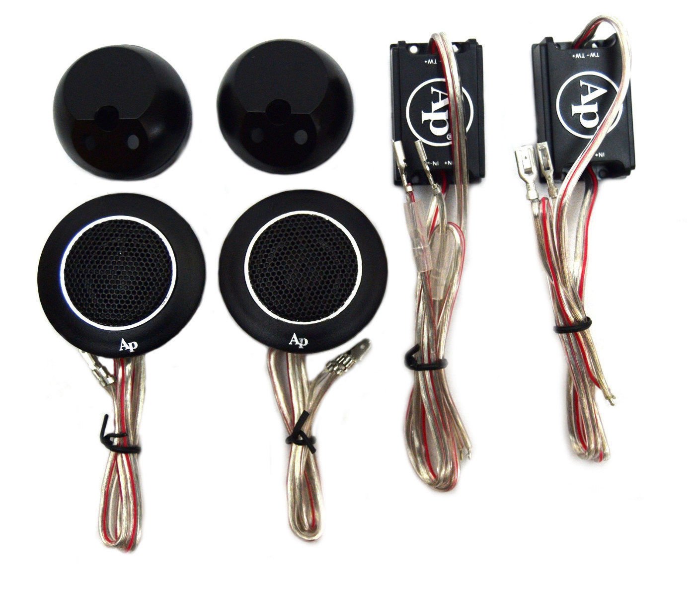 Audiopipe 1/2 Swivel Tweeter Pair 80 Watts Max Surface & Angle Mounting 4Ohm