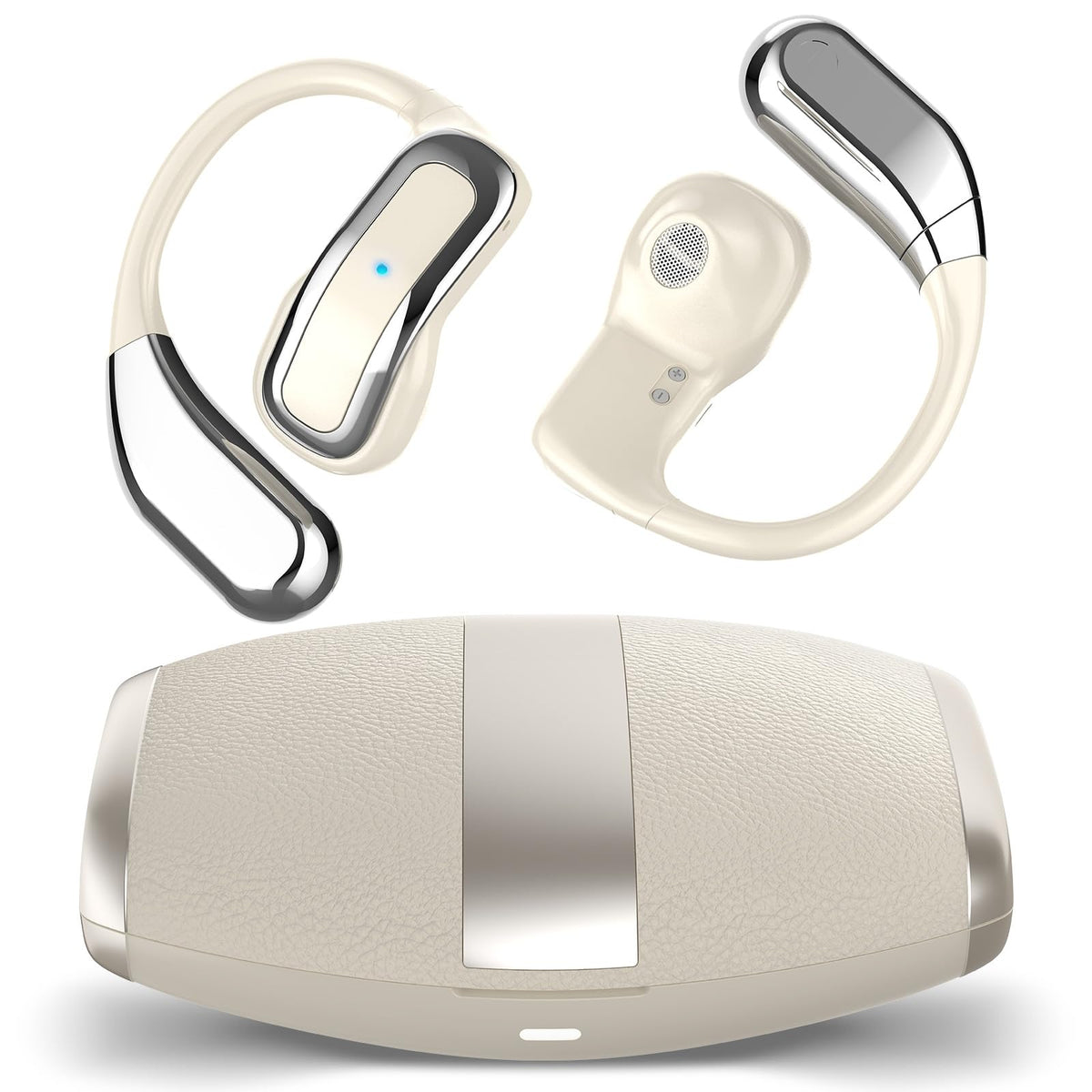 Ai Ows Translator Earbuds,Language Translator Earphone 144 Languages, 3In1 Real-Time Translation Device For Travel Business Lear