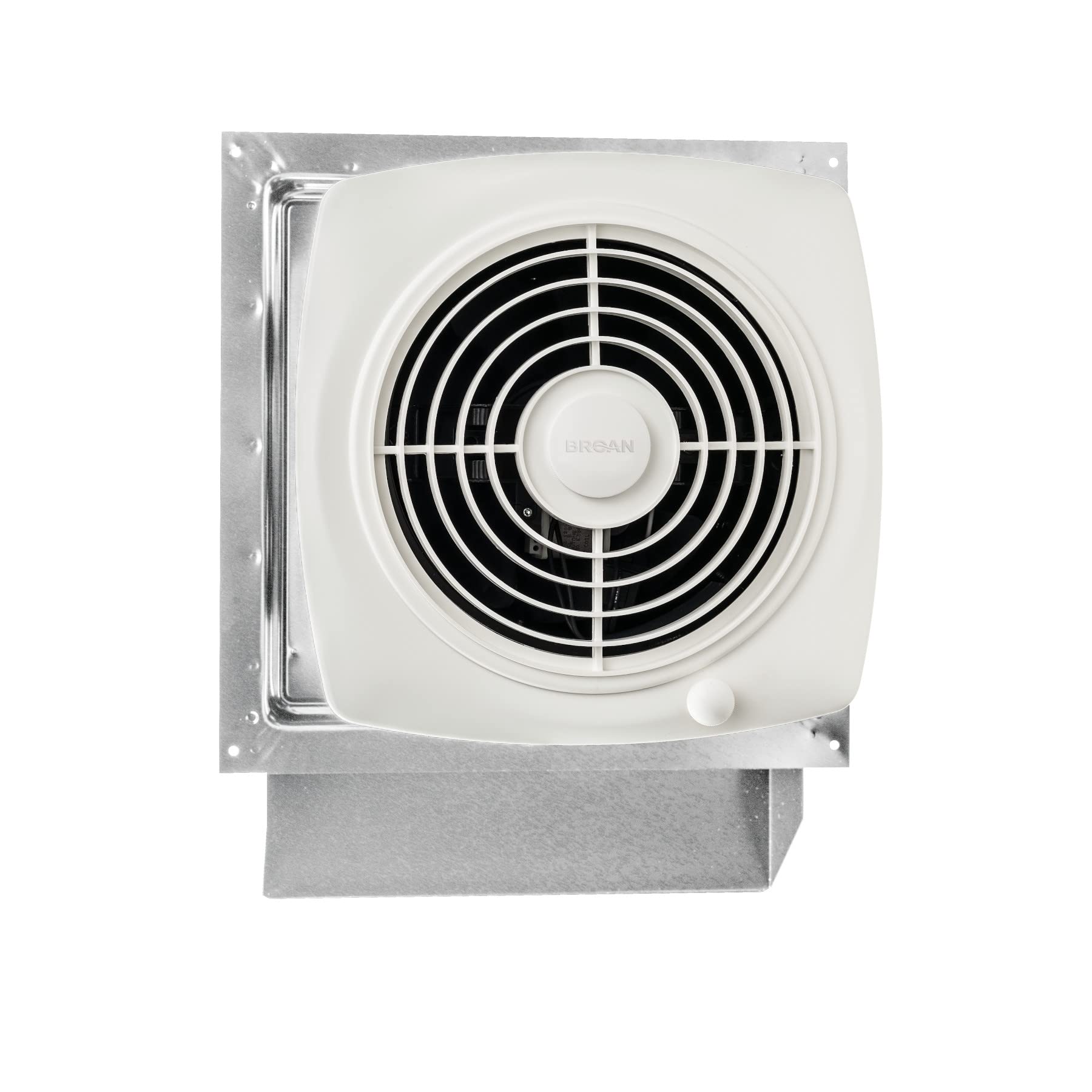 Broan Nutone 509 Through The Wall Ventilation Fan White Cover, 200 Cfm, 8.5 Sones, 8''