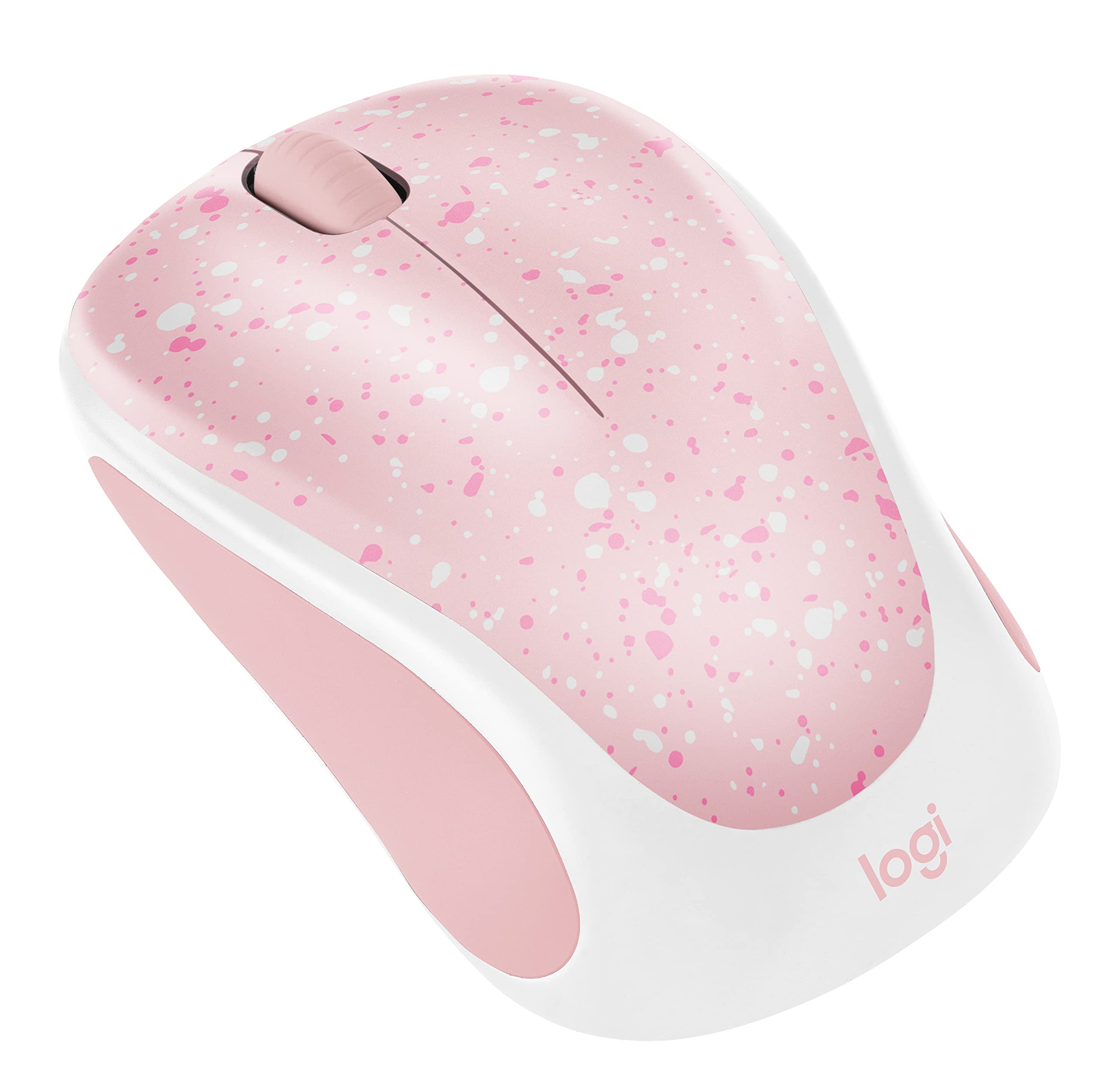 Logitech M317 Mouse   Rose Splash