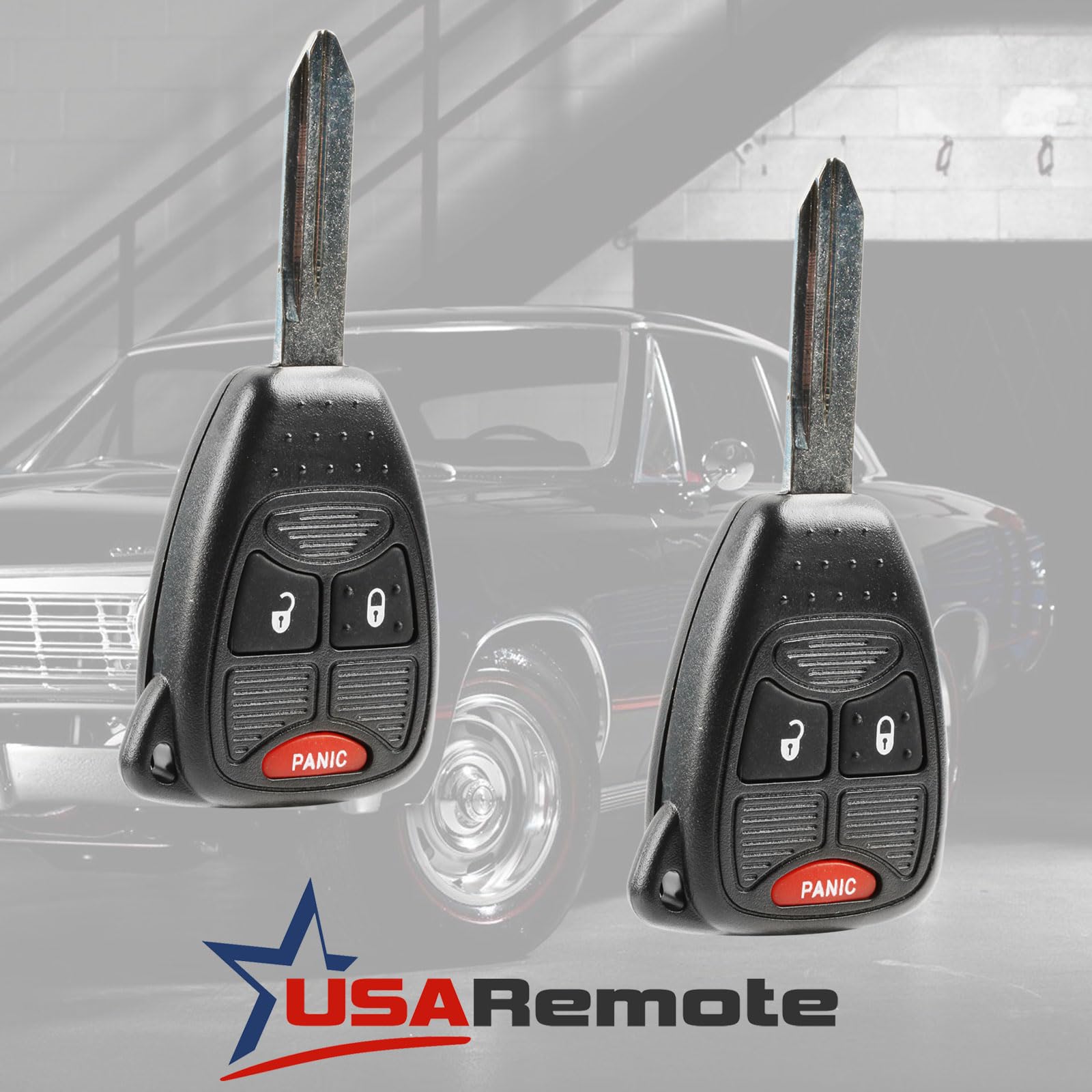 Car Key Fob Keyless Entry Remote Fits Dodge Caravan And Grand Caravan / Chrysler Town Country 2004 2005 2006 2007 (M3N5Wy72Xx),