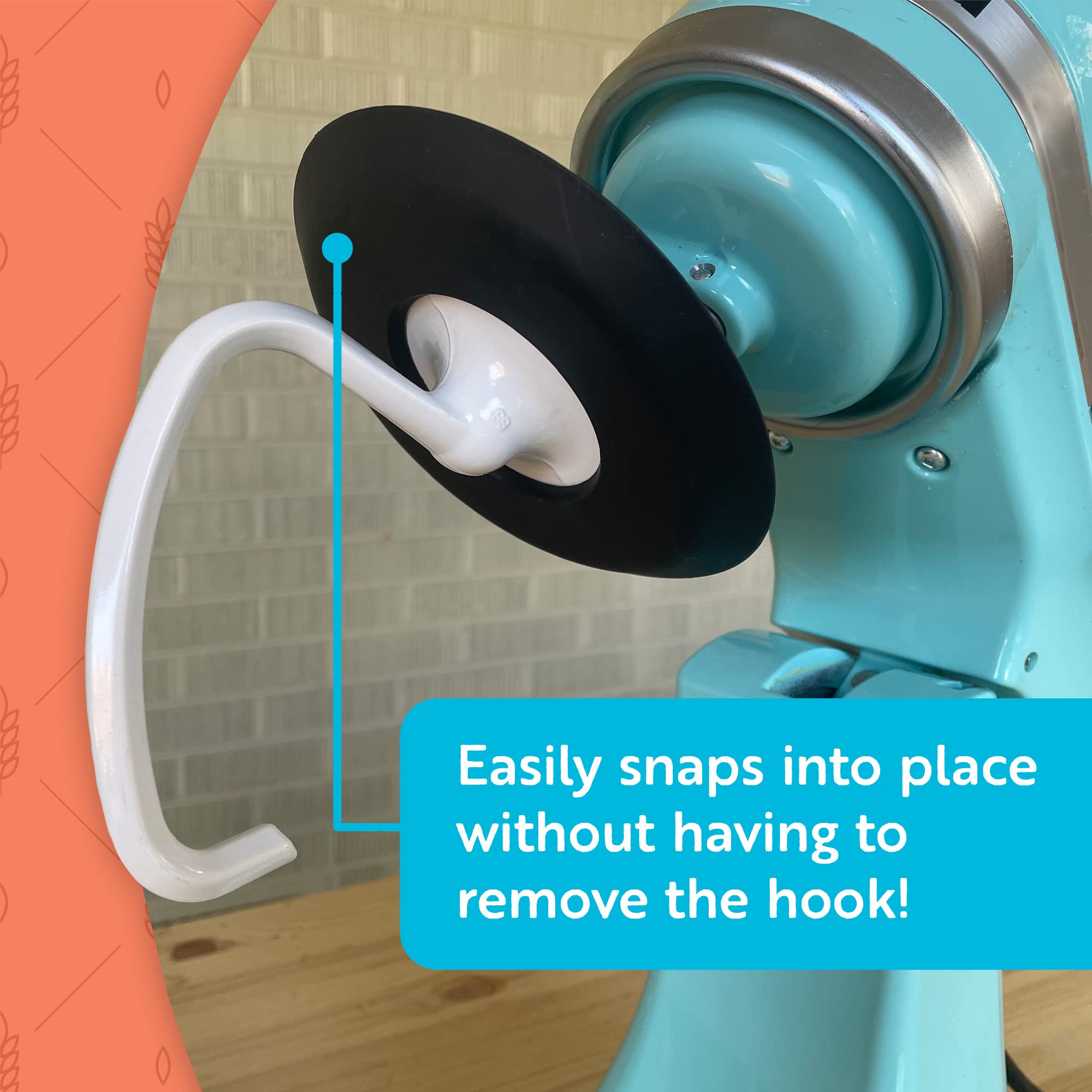 Impresa [2 Pack]Dough Mixer Shield For Kitchenaid Mixer Accessories To Keep Your Machine Clean   Time & Energy Saving Bread Mixe