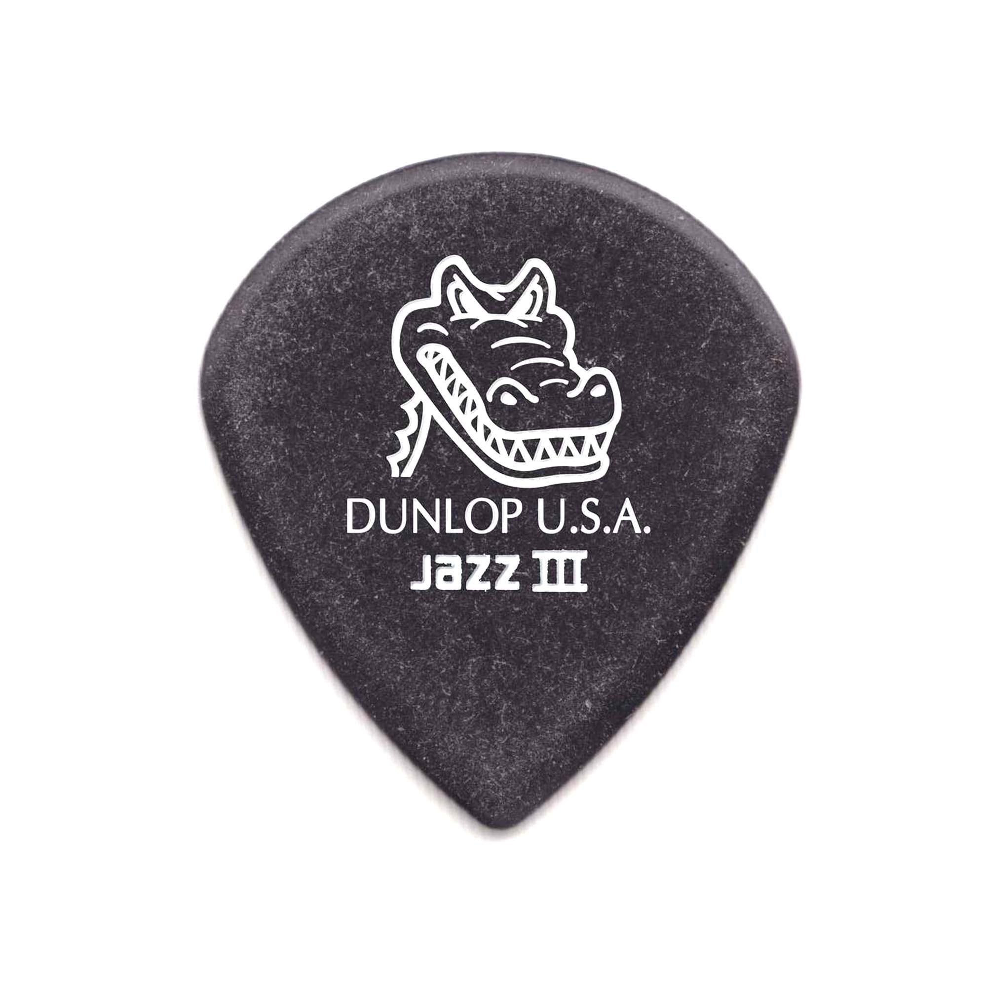 Dunlop Jazz Iii Grip Black Guitar Picks