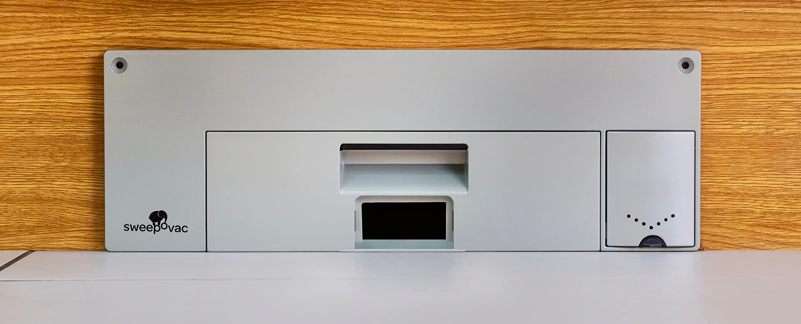 Sweepovac Big Kick Under Counter Kitchen Vacuum, Silver