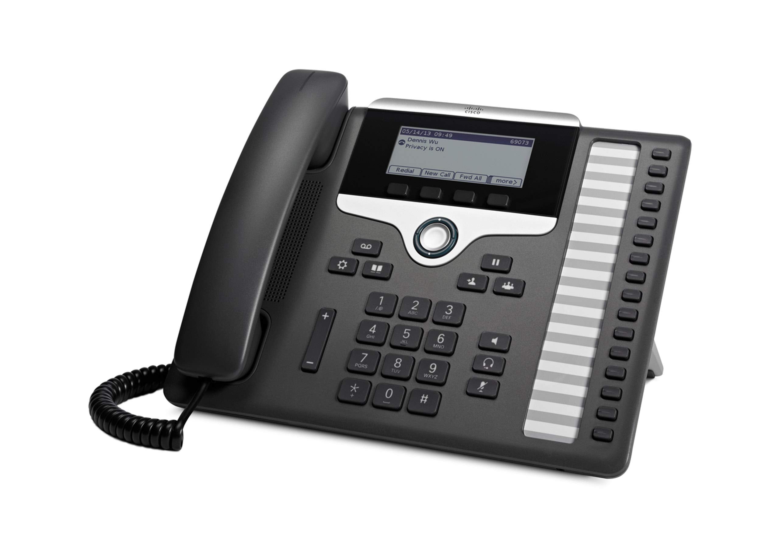 Cisco Remanufactured Ip Business Phone 7861, 3.5 Inch Grayscale Display, Class 1 Poe, Supports 16 Lines, 1 Year Limited Hardware