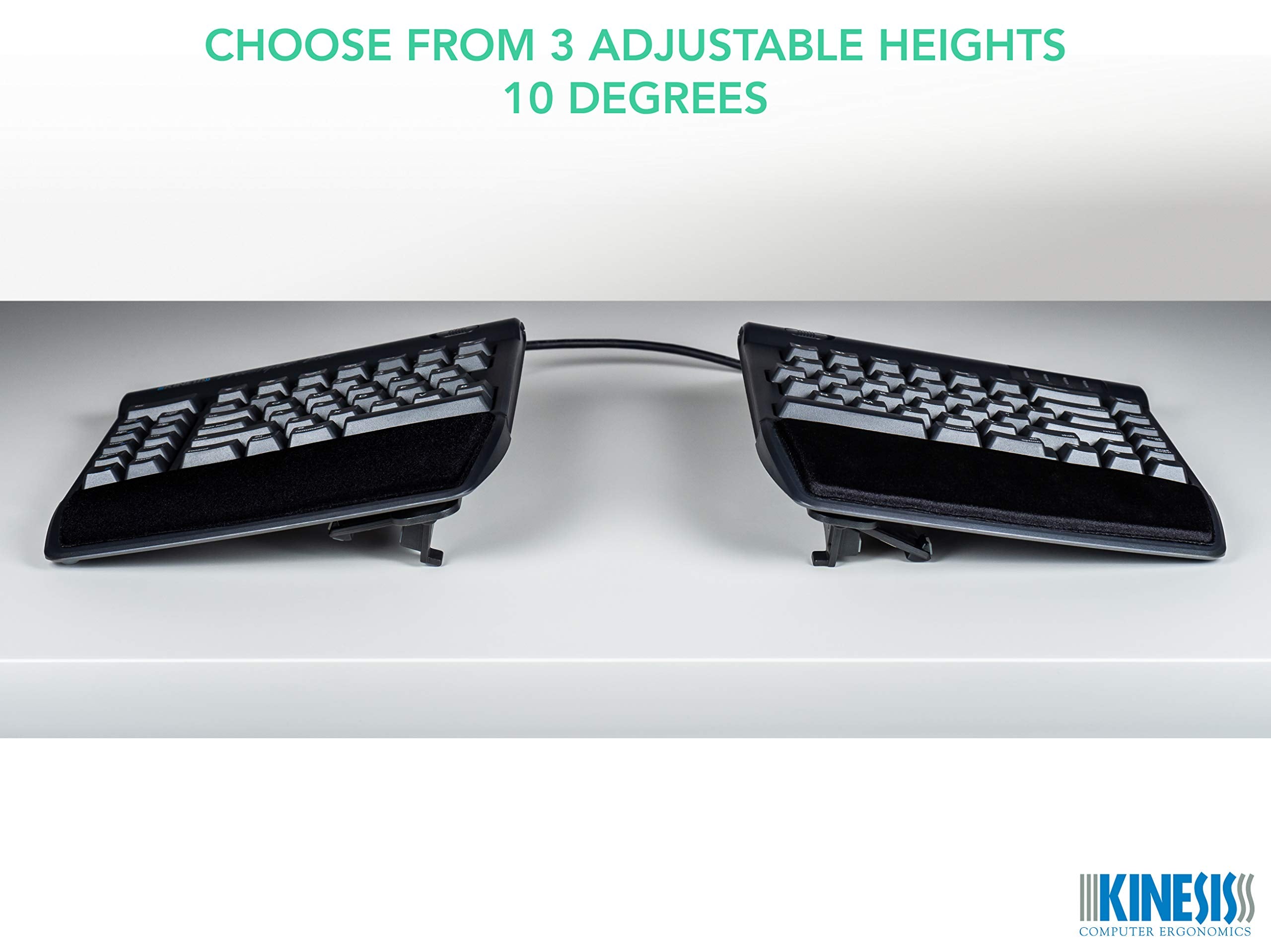 Kinesis Vip3 Tenting Accessory For Freestyle2 Ergonomic Keyboard (Ac820)