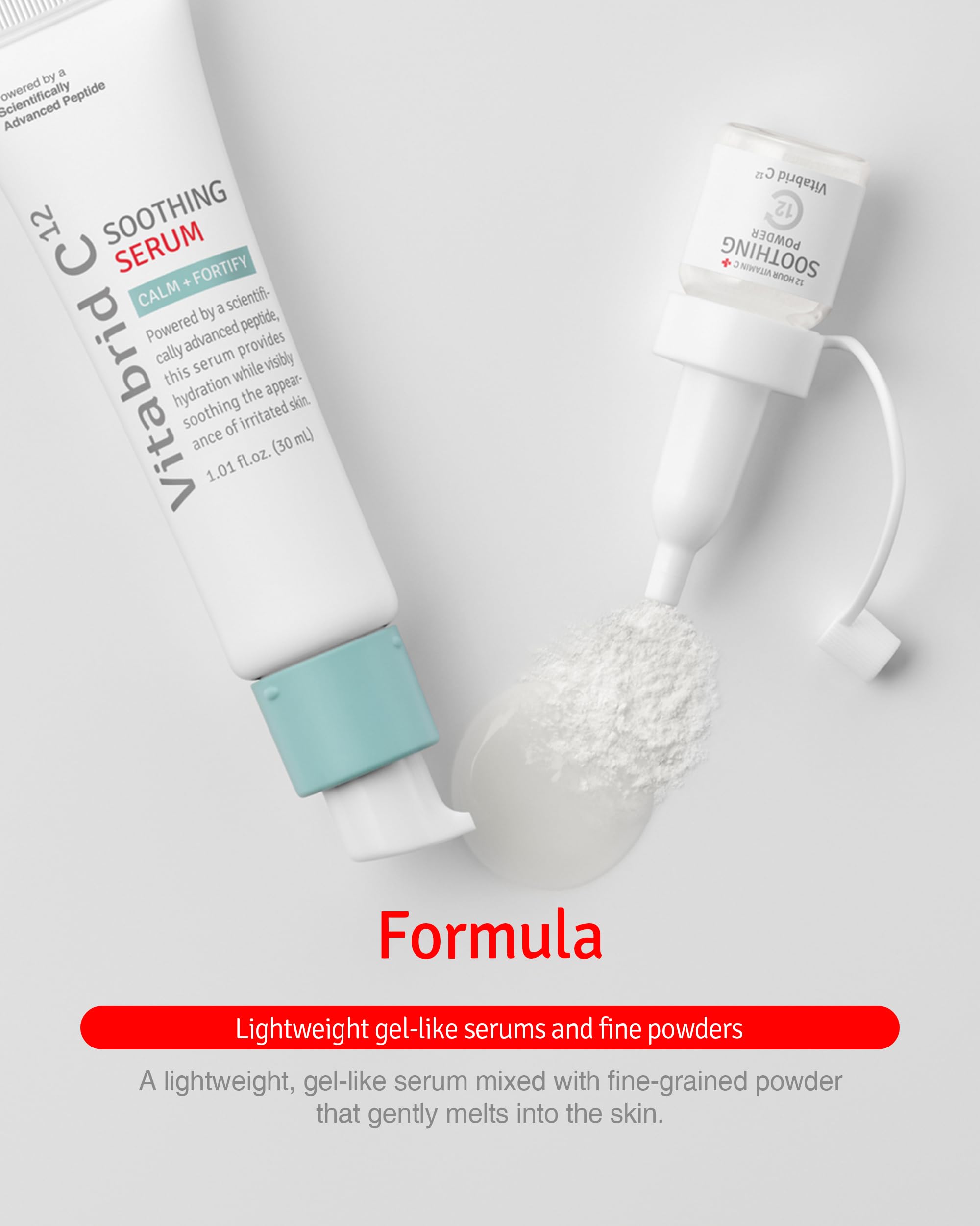 Vitabrid C12 12 Hour Vitamin C Soothing Serum For Acne & Blemish Prone Sensitive Skin   Improves Sebum, Pores And Redness   Pept