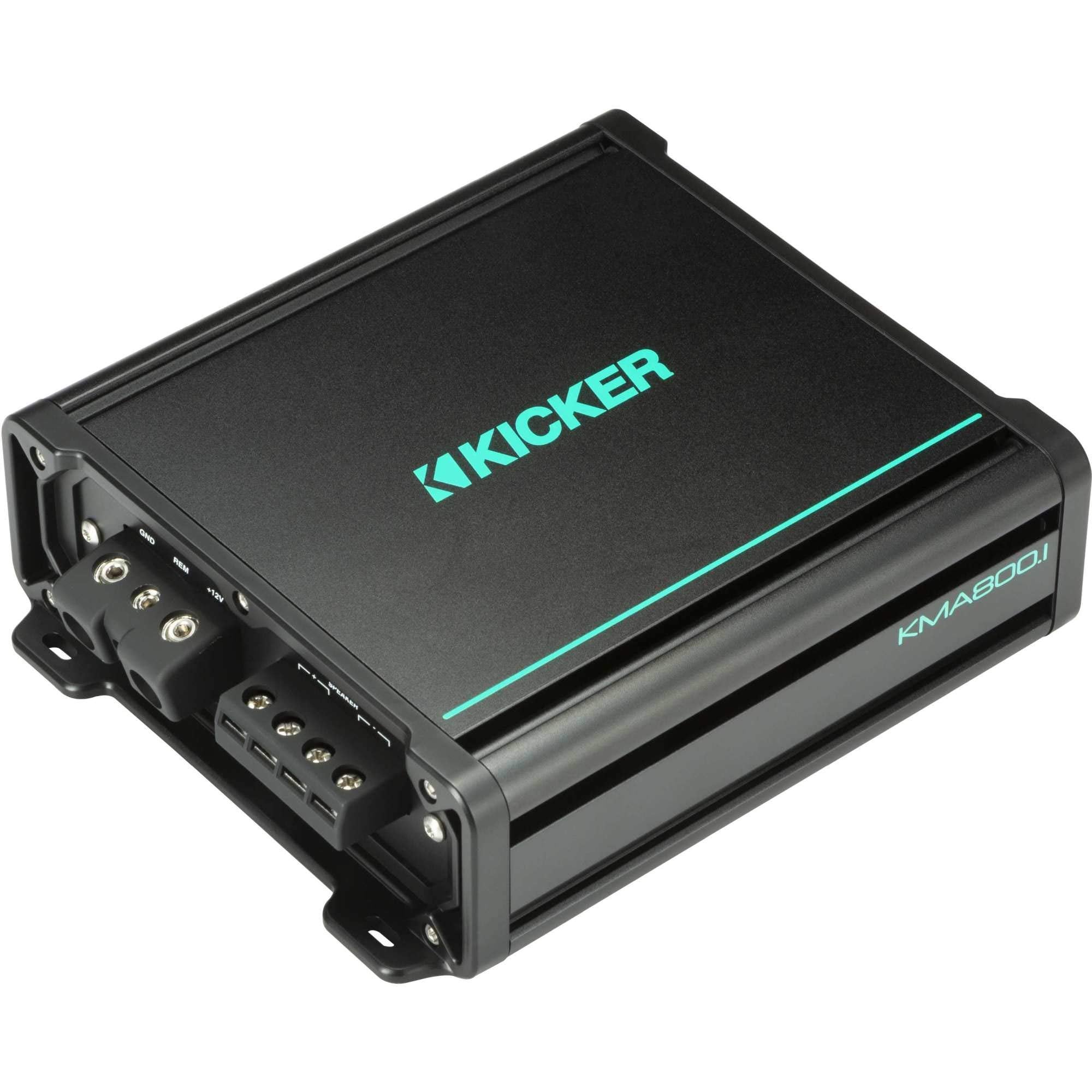 Kicker 48Kma8001 Kma800.1 1X800W Weather Resistant Mono Sub Amplifier