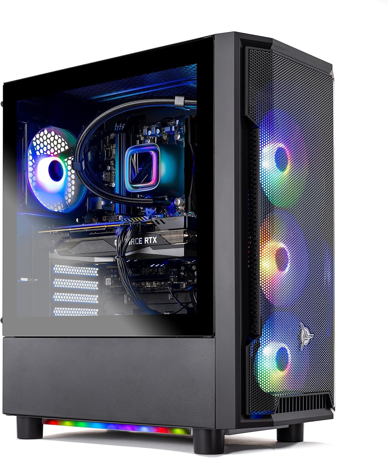 Skytech Gaming Shadow Gaming Pc Desktop   Intel Core I7 13700F 2.1 Ghz, Nvidia Rtx 4060, 1Tb Nvme Ssd, 16Gb Ddr4 Ram 3200, 600W 