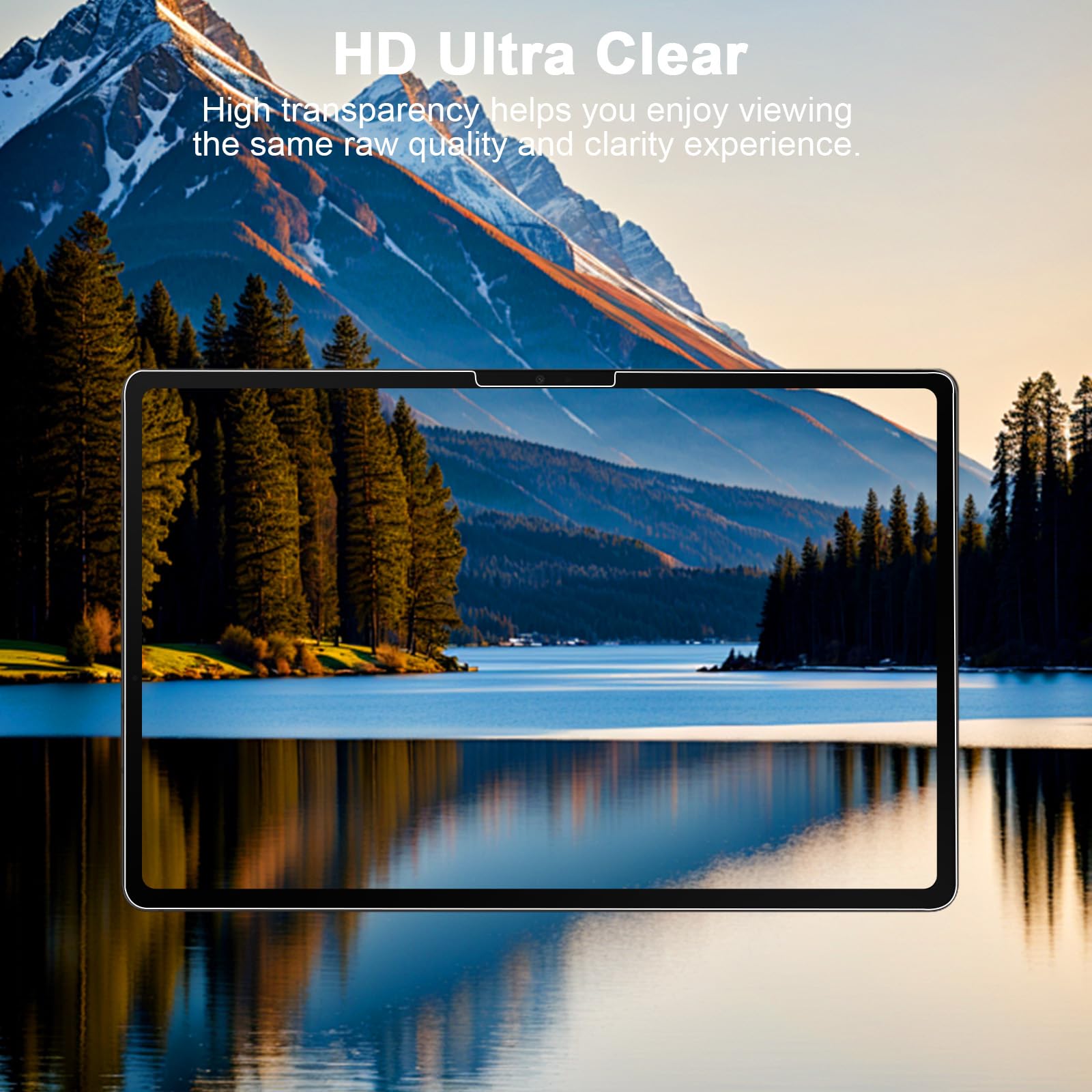 Sibeitu 2 Pack Screen Protector For Ipad Pro 13 Inch 2024 Release Model M4 (7Th Generation), Hd Clear Scratch Resistent For Ipad