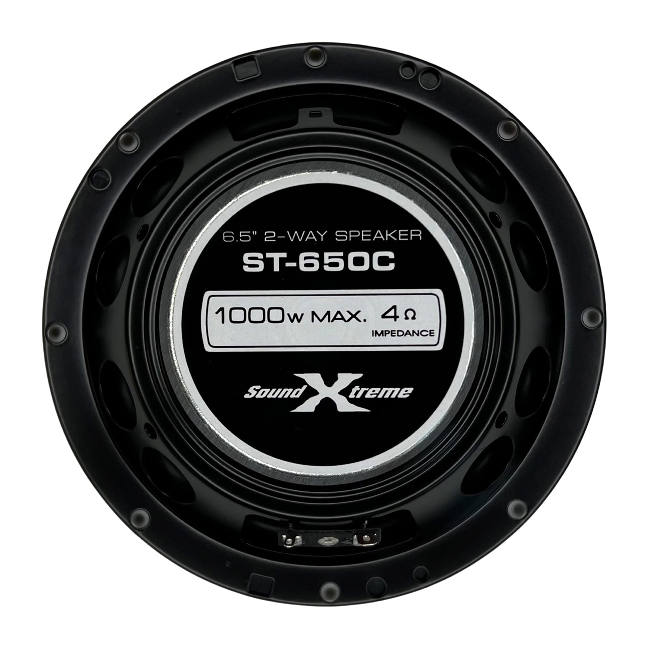 2 Pairs   Soundxtreme 1000W 6.5 Inch 2 Way Car Audio Component Speaker System 6 1/2In Car Audio Speaker For Car, Atv, Rv, Motorc