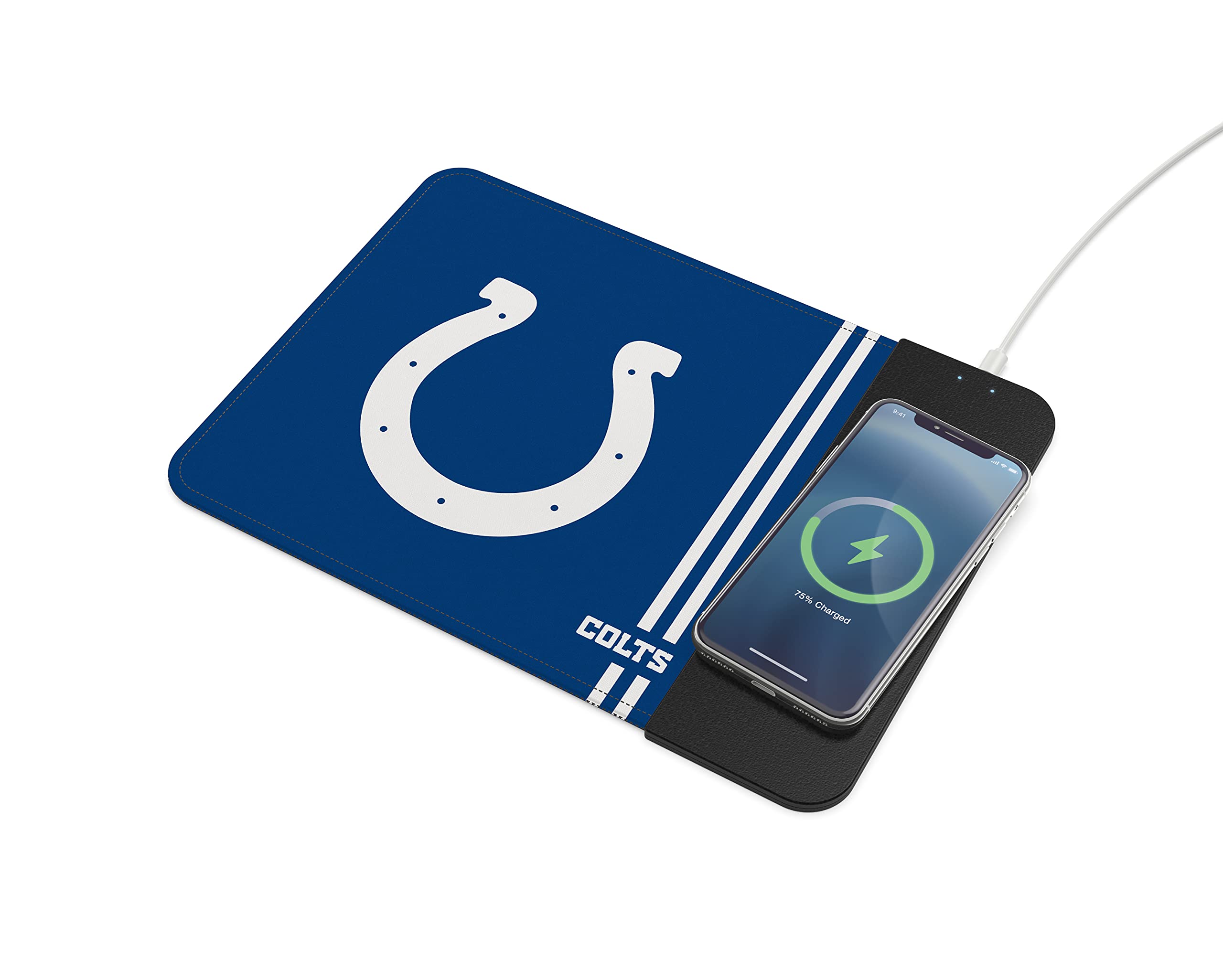SOAR NFL Wireless Charging Mouse Pad, Indianapolis Colts