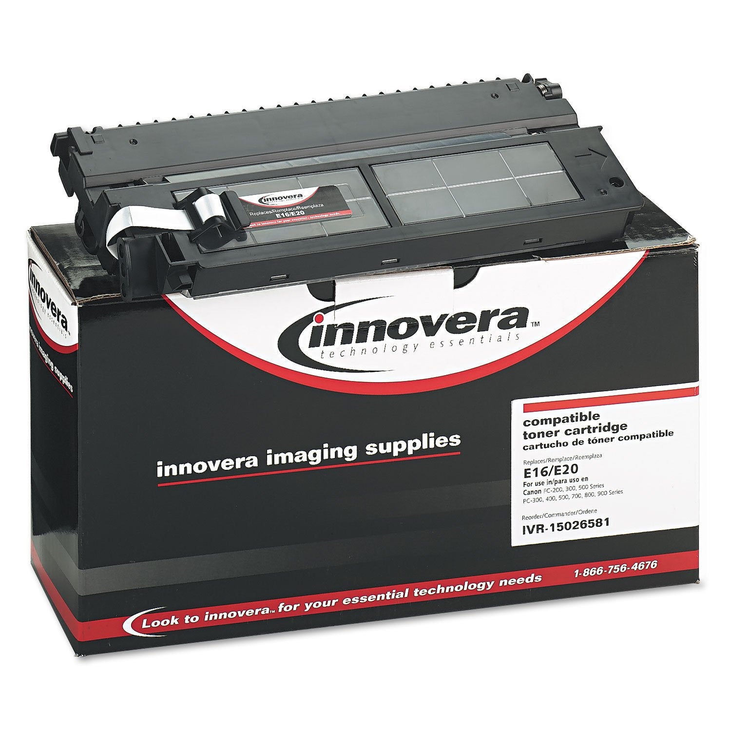 Innovera Remanufactured, 1492A002Aa (E20) Toner, 2000 Yield, Black