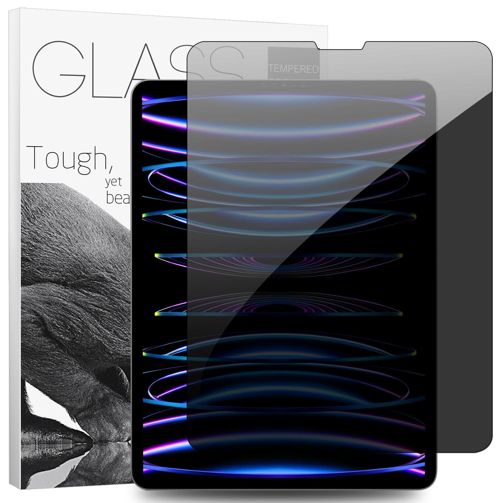 Xinwotuo Privacy Screen Filter Protector For Ipad Pro 11Inch 2022,2021,2020,2018 4Th/3Rd/2Nd Gen, Scratch Resistant 9H For Ipad