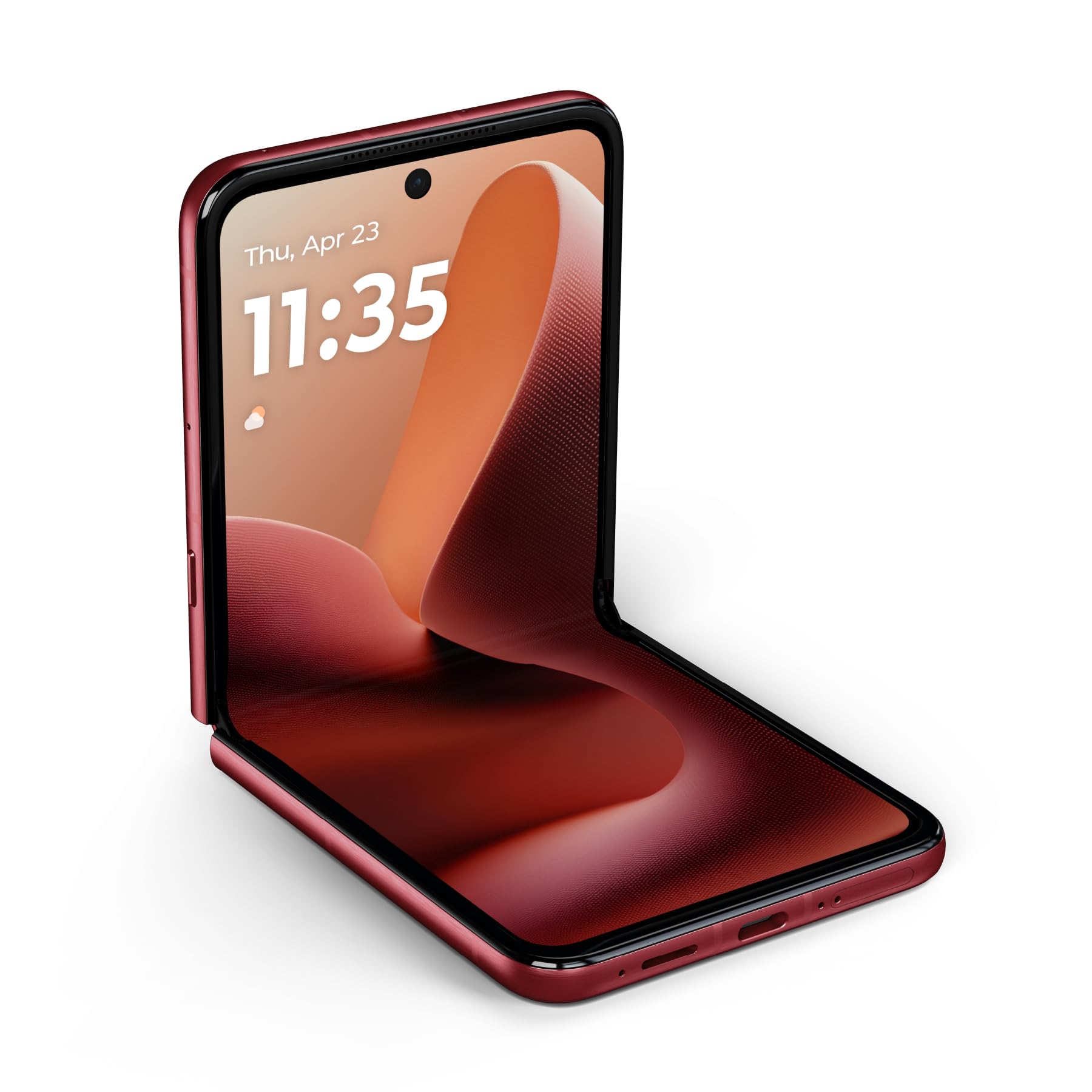 Motorola Razr Ultra 2025 | Unlocked | Made For Us 16/512Gb | 50Mp Camera | Pantone Rio Red