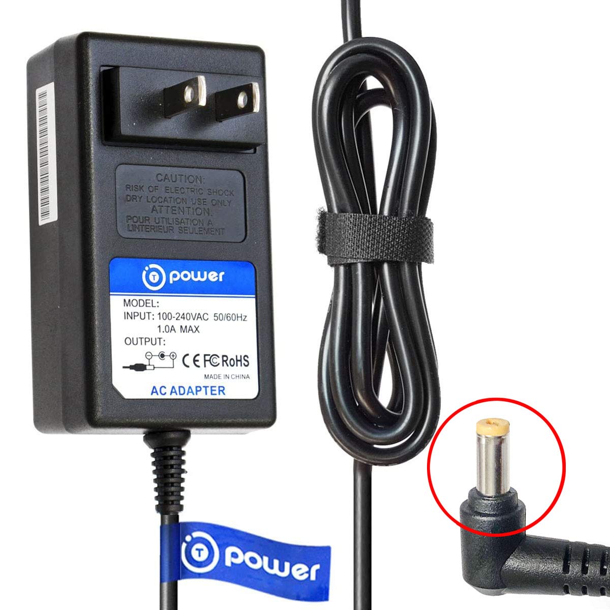 T-Power Charger for Casio 12V DC AD-12MLA U AD-12MLA U AD-12MLA U AD12M3 Keyboard Special TIP, PLS See PIC. Replacement Switchin