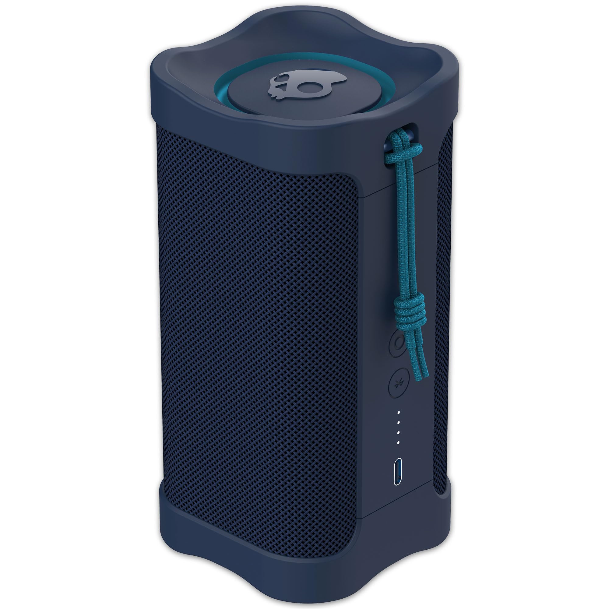 Skullcandy Terrain Wireless Bluetooth Speaker   Ipx7 Waterproof Portable Speaker With Dual Custom Passive Radiators, 14 Hour Bat