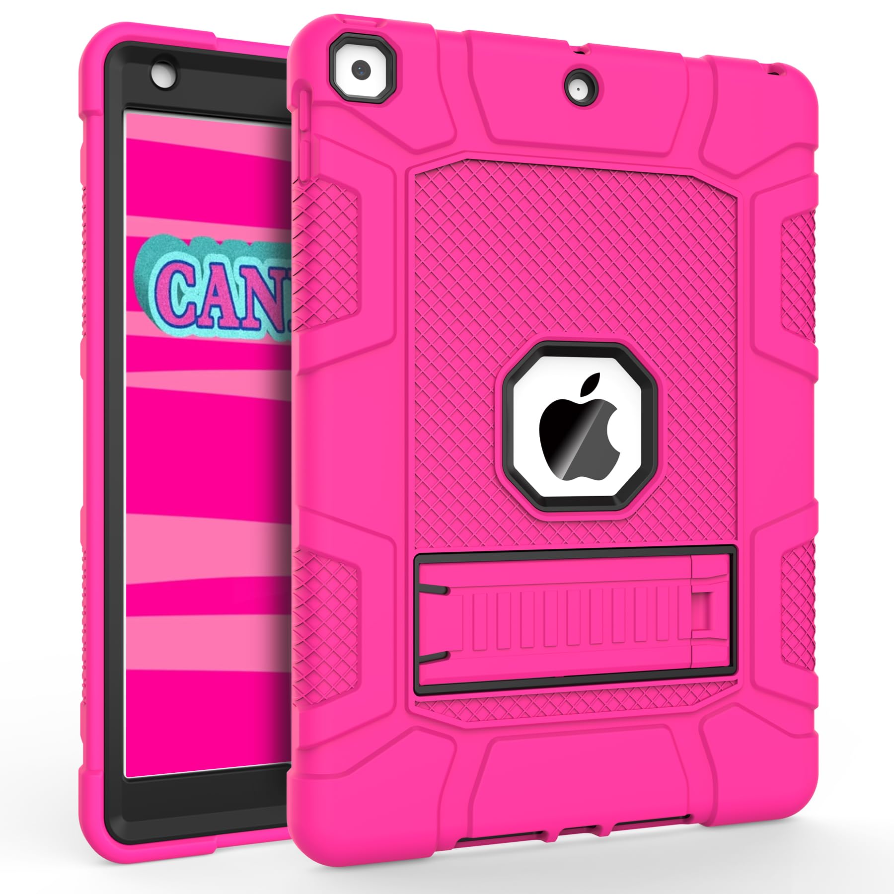 Rantice Case Compatible With Ipad 9Th Generation Case, Ipad 8Th Generation, Ipad 7Th Generation, Hybrid Shockproof Rugged Drop P