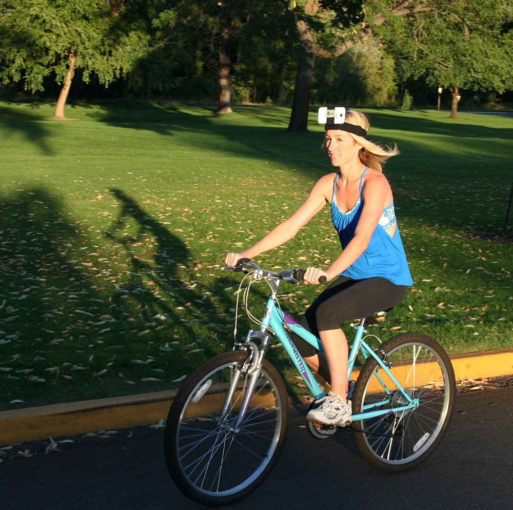 Tribbit Universal Head Mount For Your Smartphone, Operable With Any Device. Don'T Waste Money On A Gopro, Use Your Own Phone. St