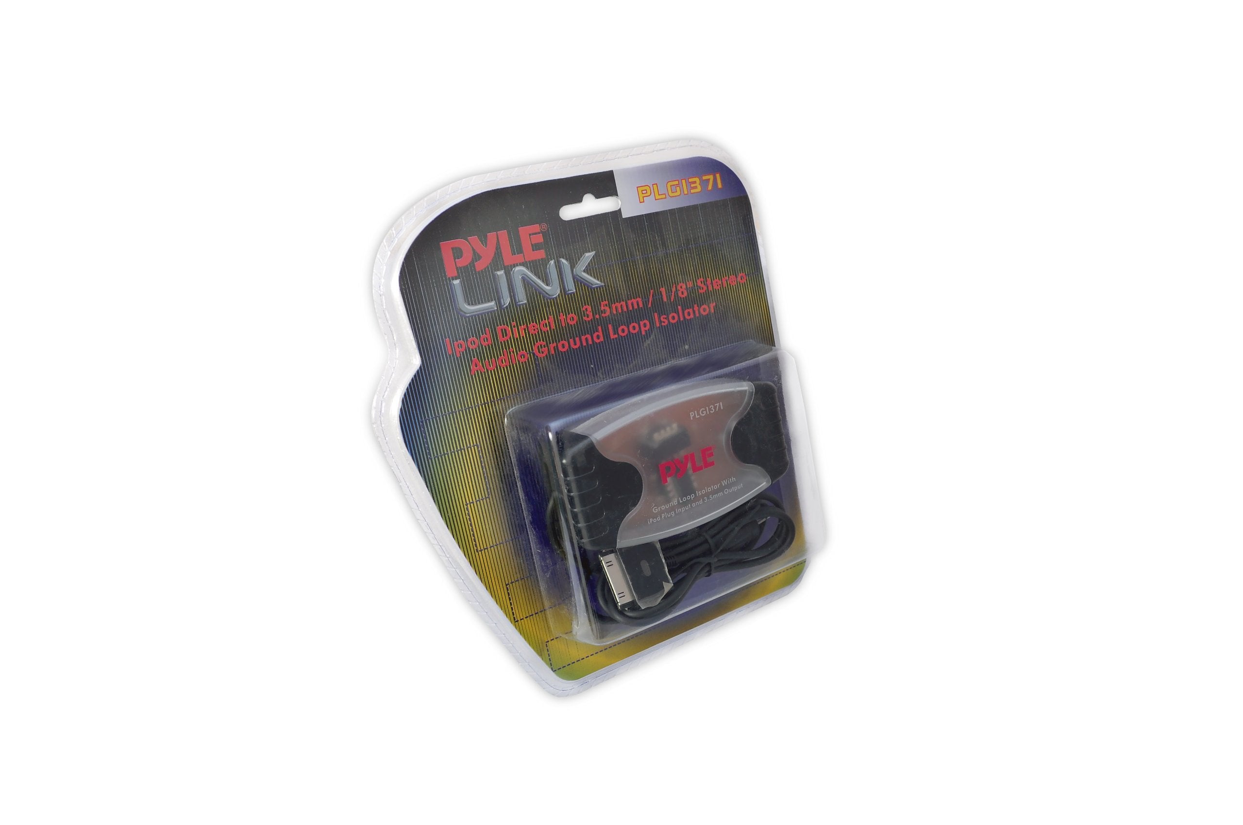 Pyle Ground Loop Noise Isolator   Apple Iphone 4 Or 4S Direct To 3.5 Mm Or 1/8 Inch Stereo Audio Line Driver   Eliminate Engine