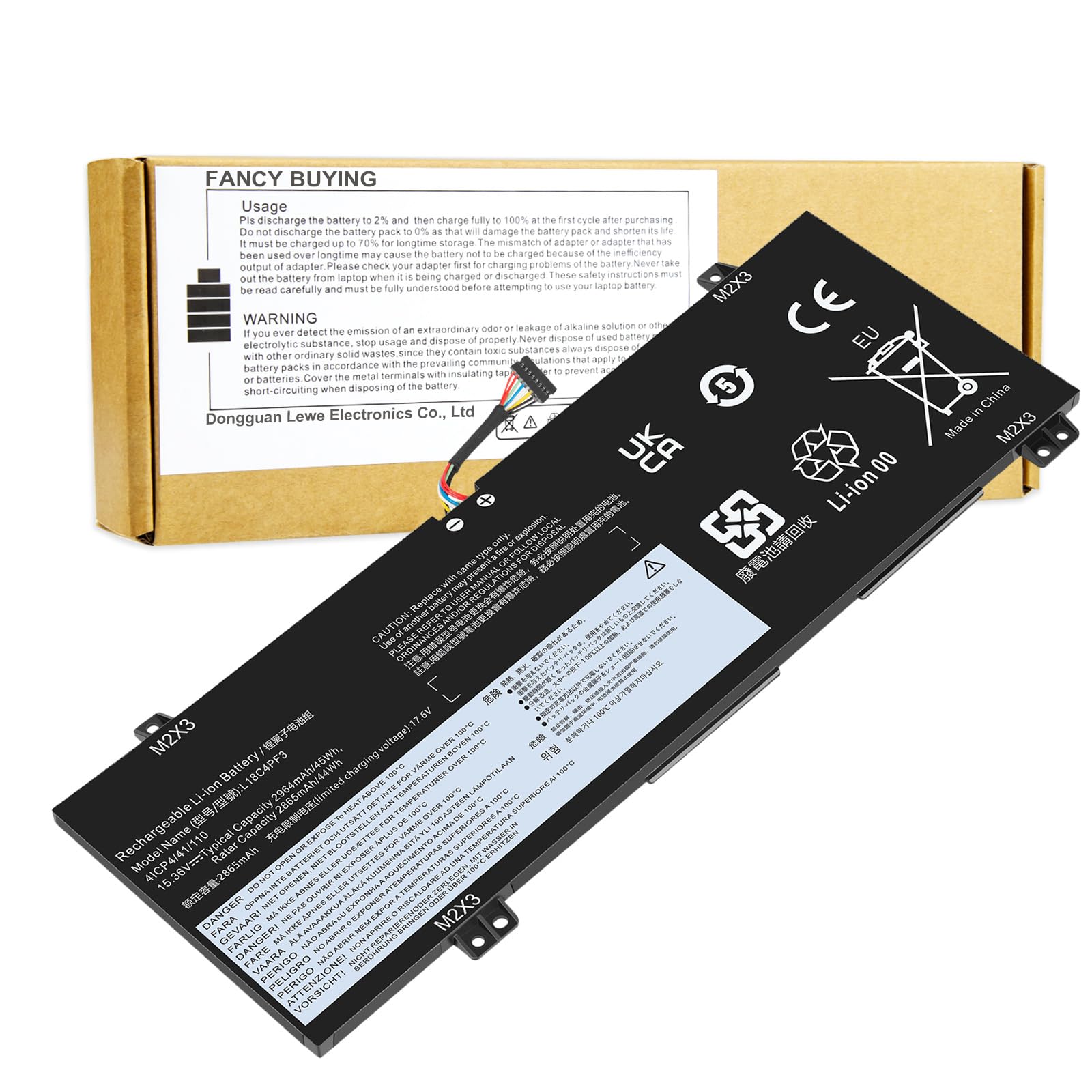 L18C4Pf3 Laptop Battery For Lenovo Ideapad C340 14Api C340 14Iml C340 14Iwl S540 14Api S540 14Iml S540 14Iwl Flex 14Iml Flex 14I