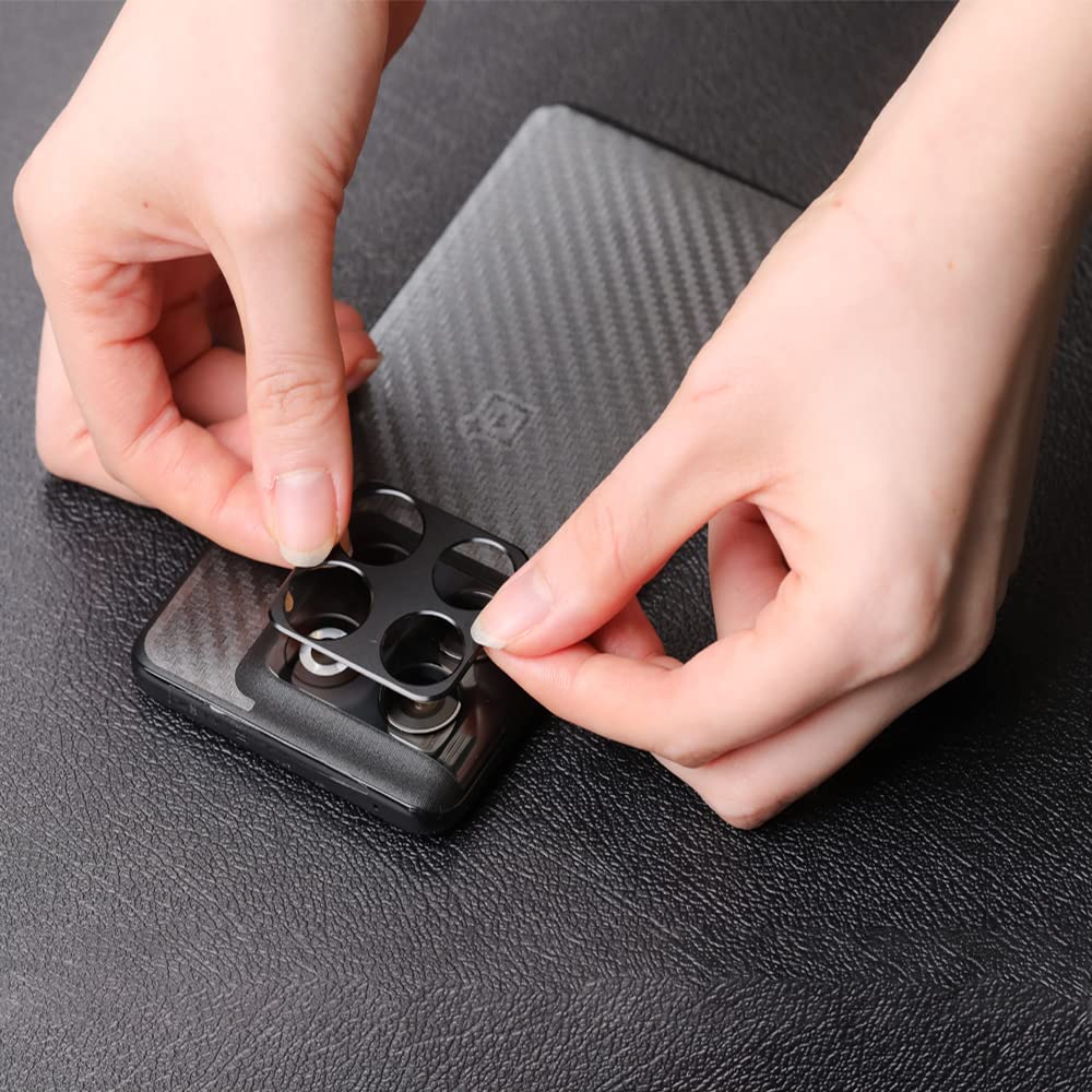 Ibywind Screen Protector For Oneplus 10T 5G(6.7 Inches),With 2Pcs Tempered Glass,1Pc Camera Lens Protector,1Pc Backing Carbon Fi